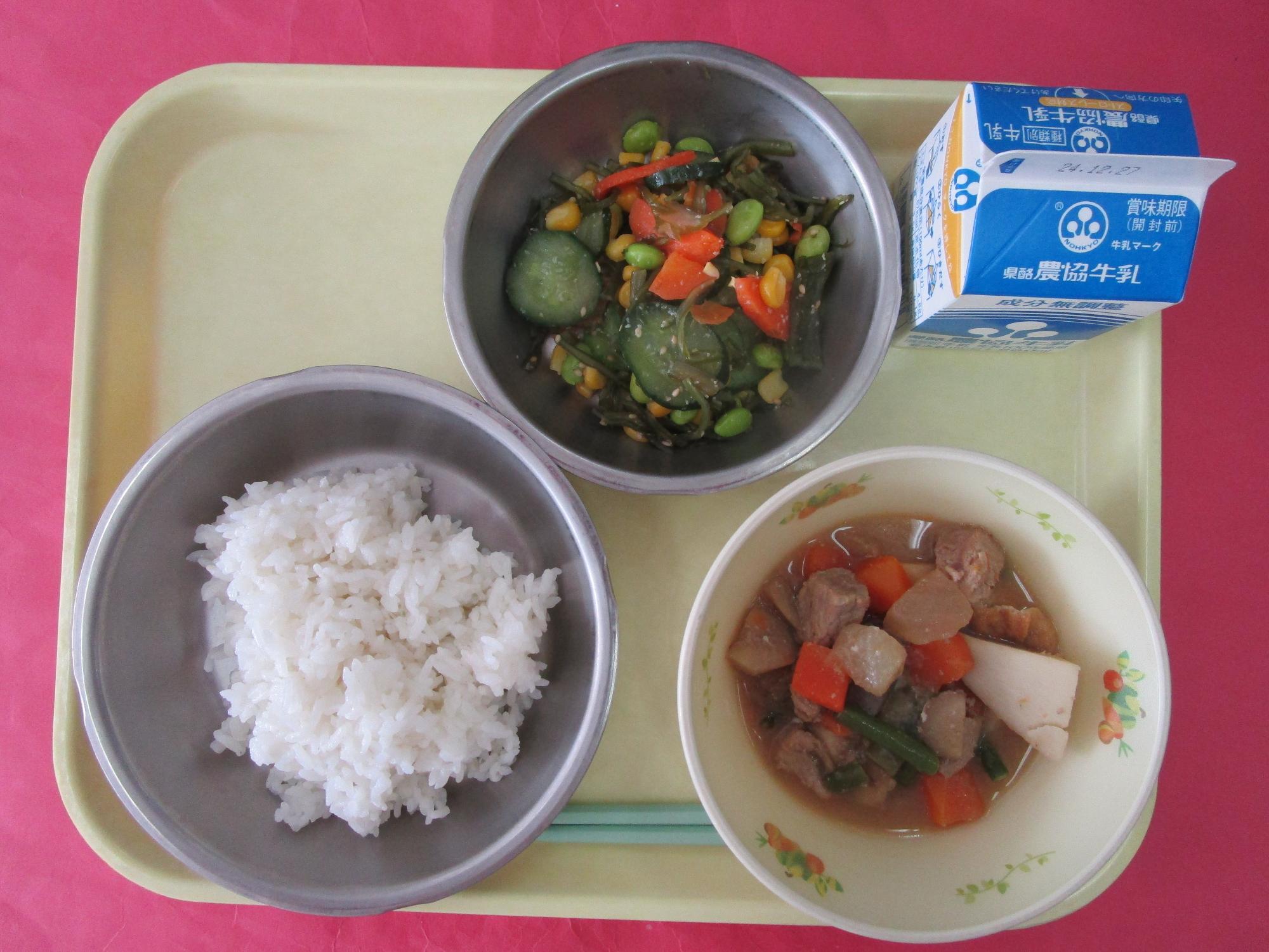 令和6年12月20日の給食画像B