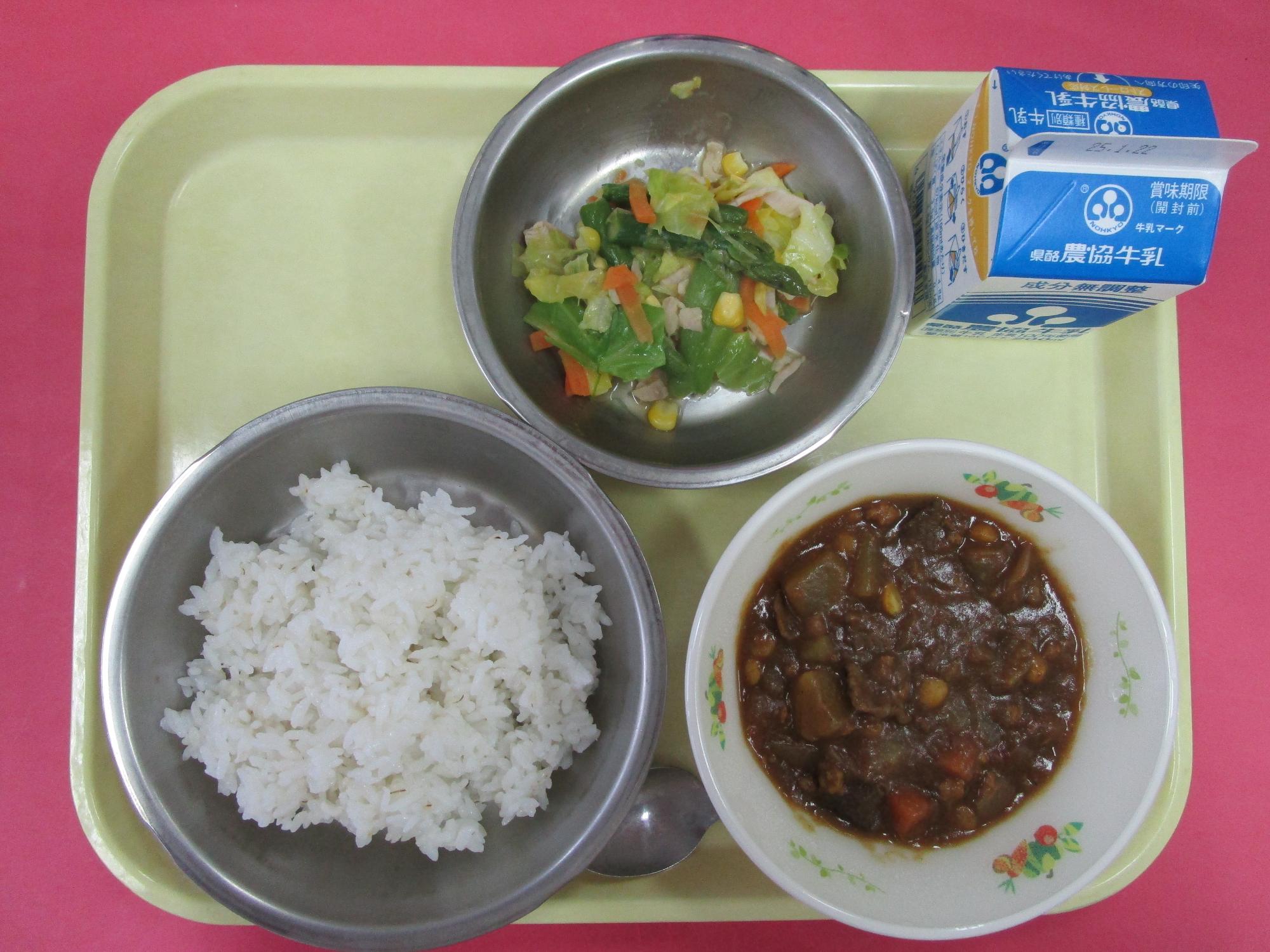 令和7年1月15日の給食画像B