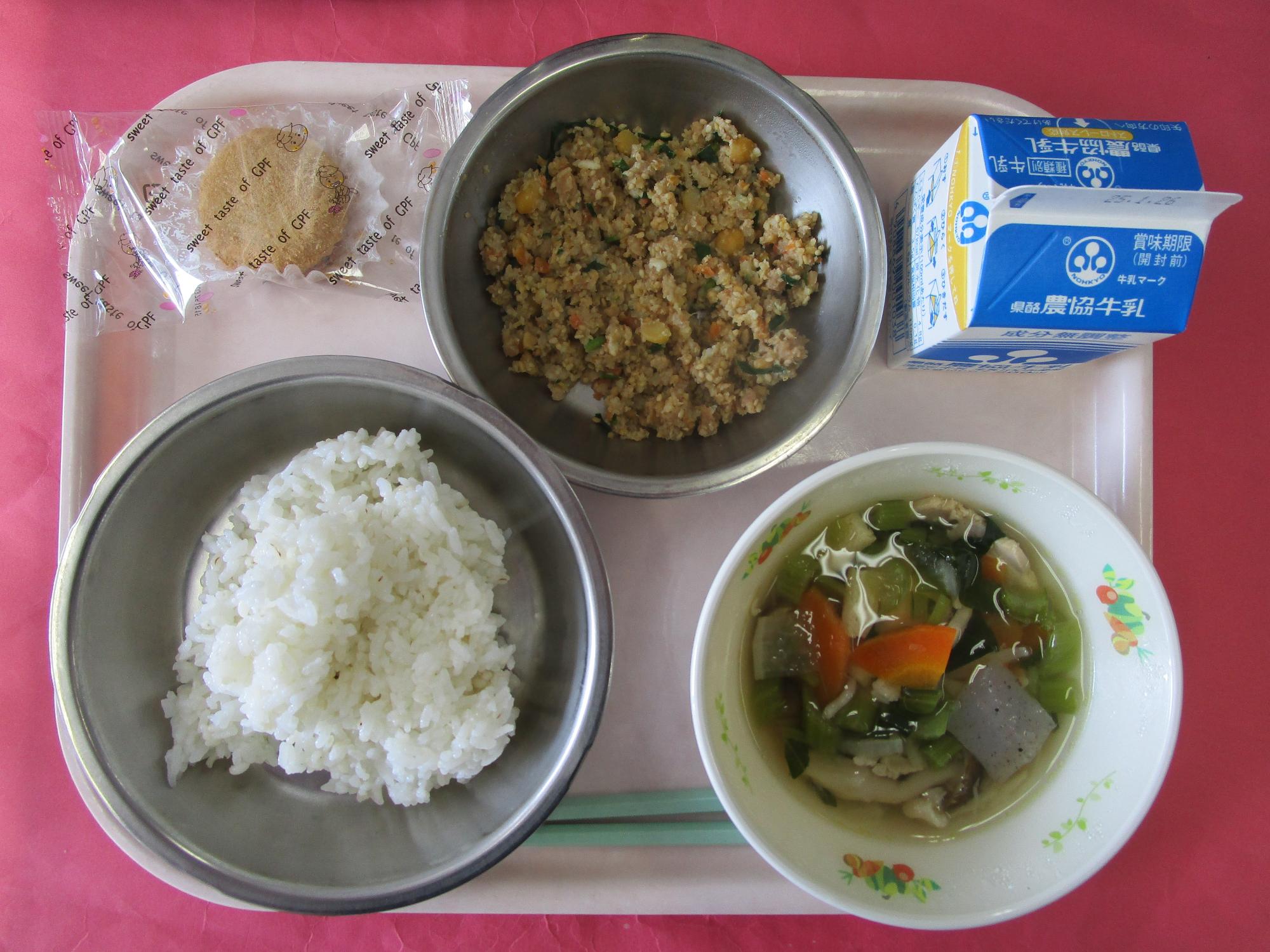 令和7年1月20日の給食画像A