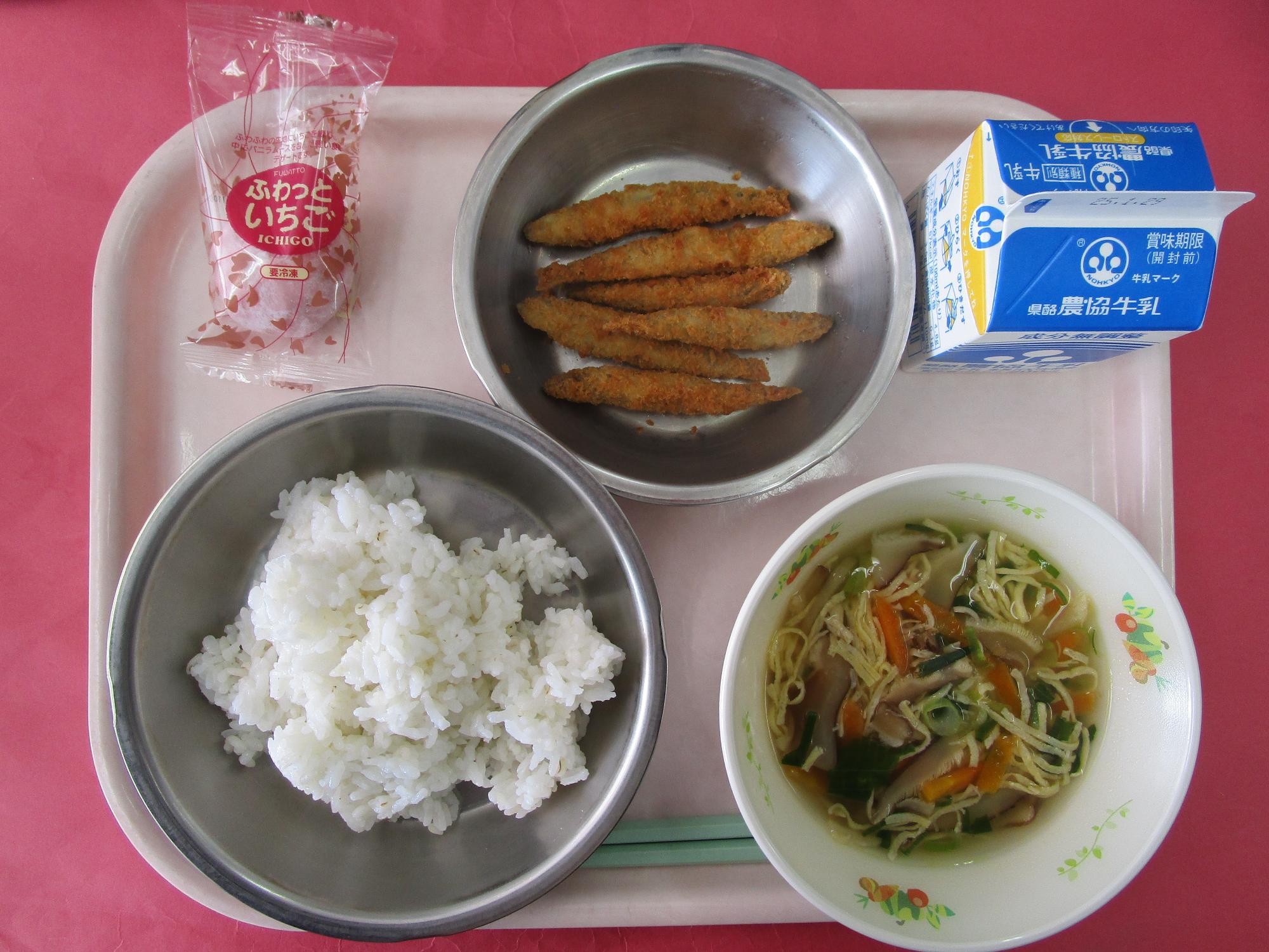 令和7年1月22日の給食画像A