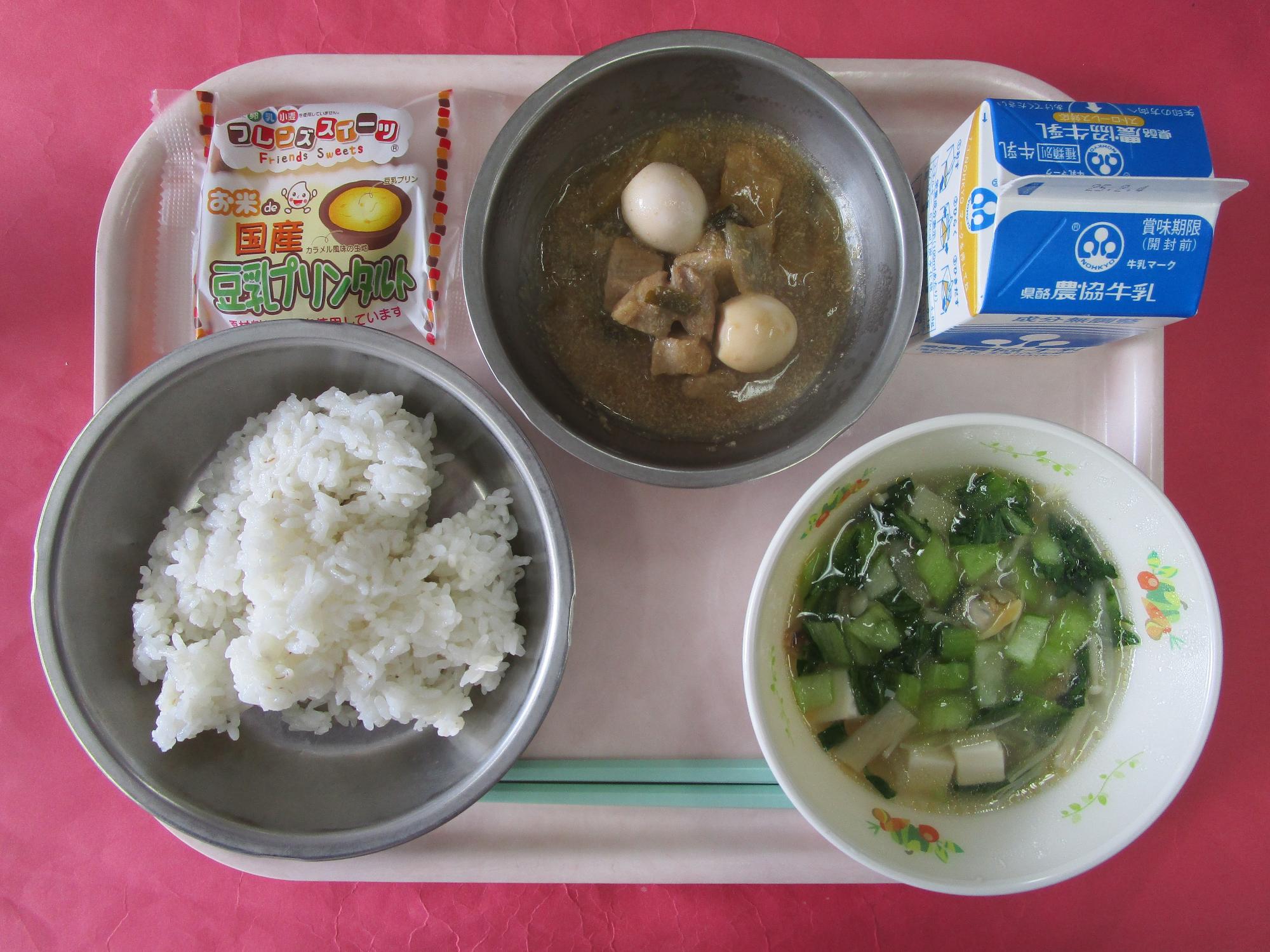 令和7年1月28日の給食画像A