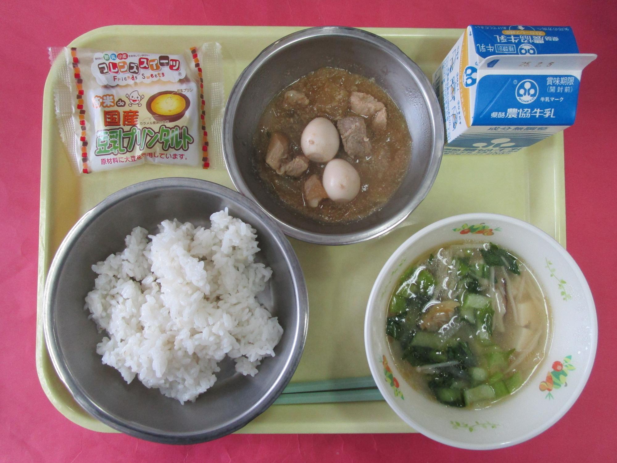 令和7年1月29日の給食画像B