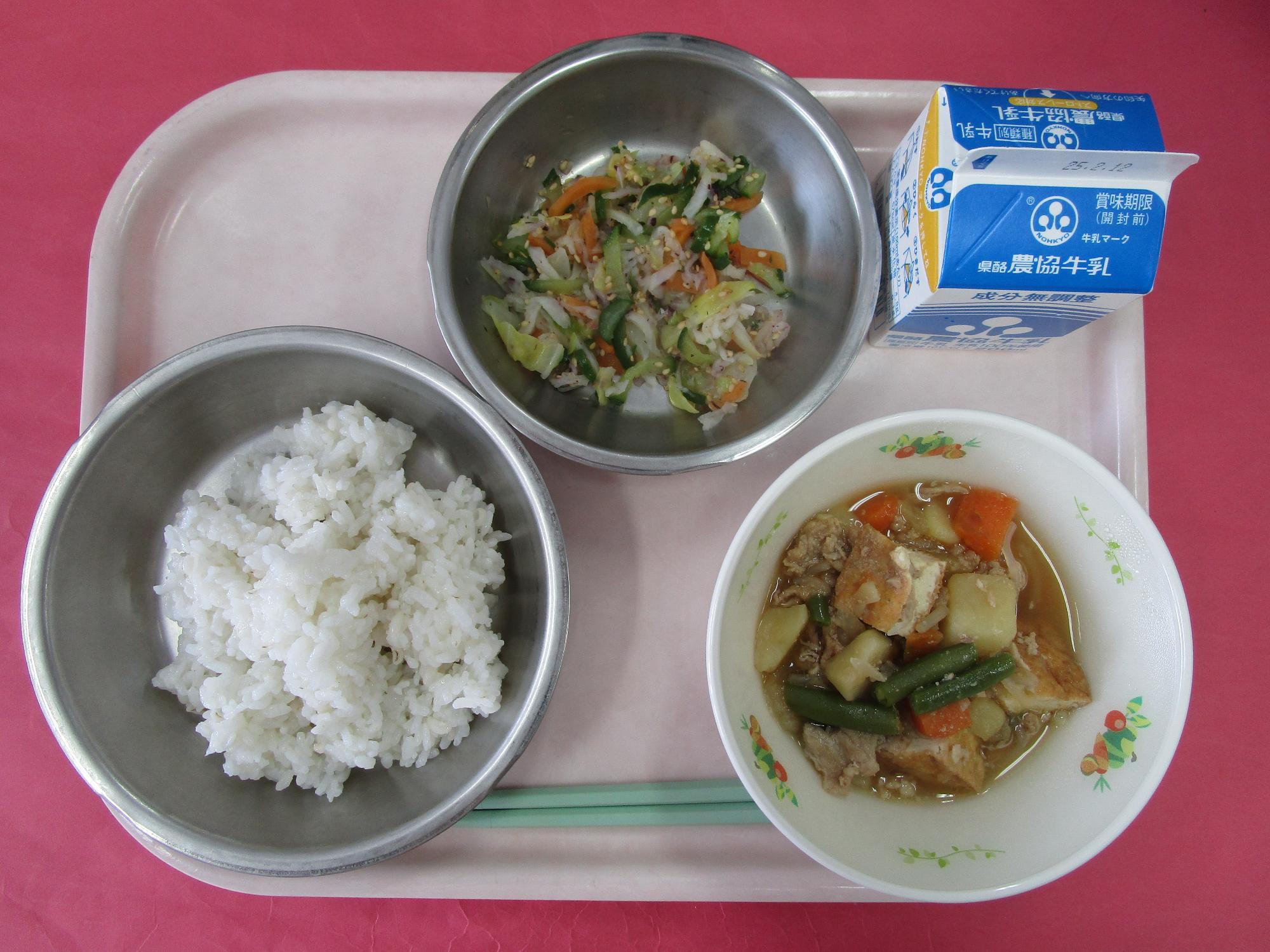 令和7年2月6日の給食画像A