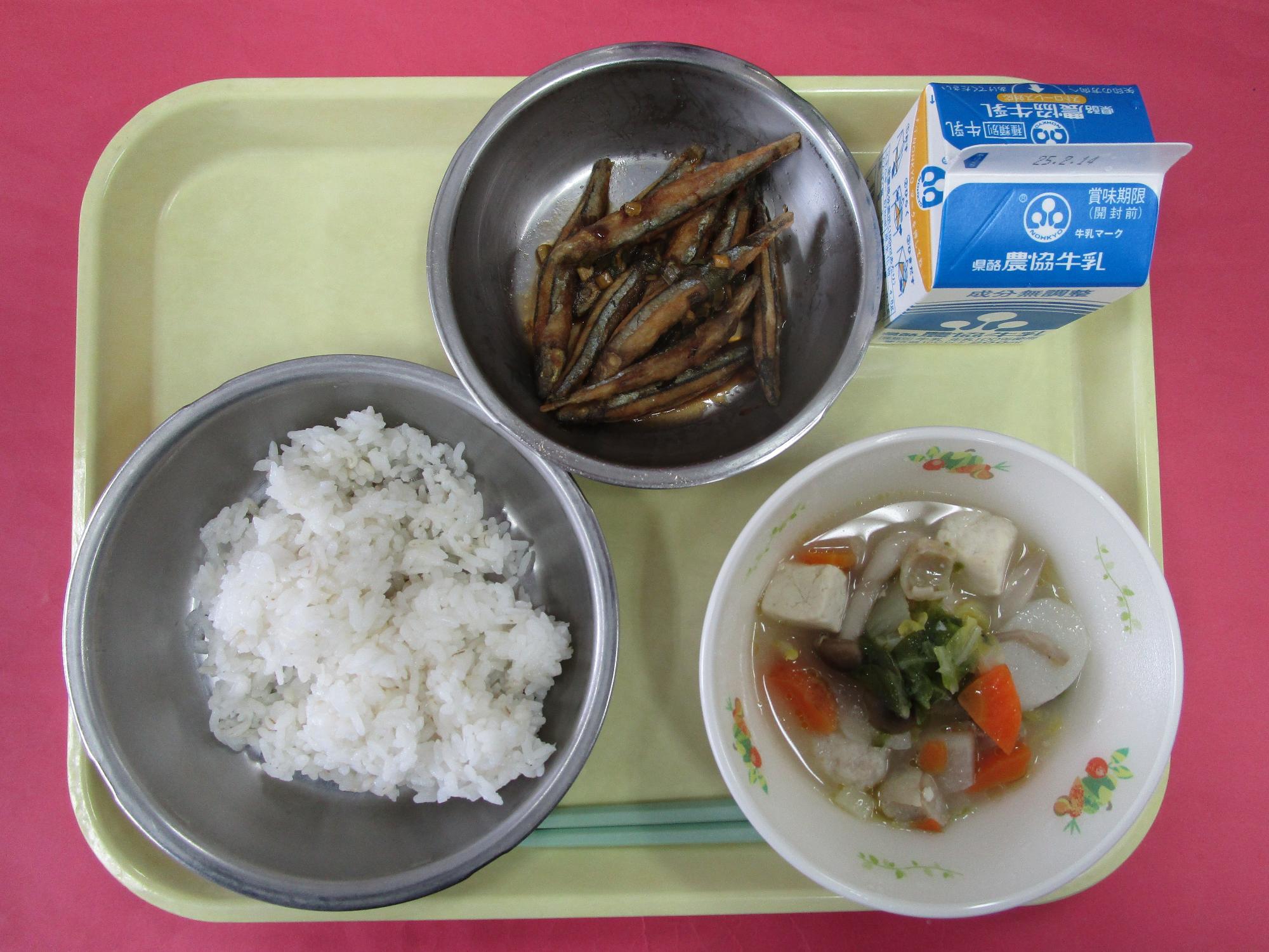 令和7年2月7日の給食画像B