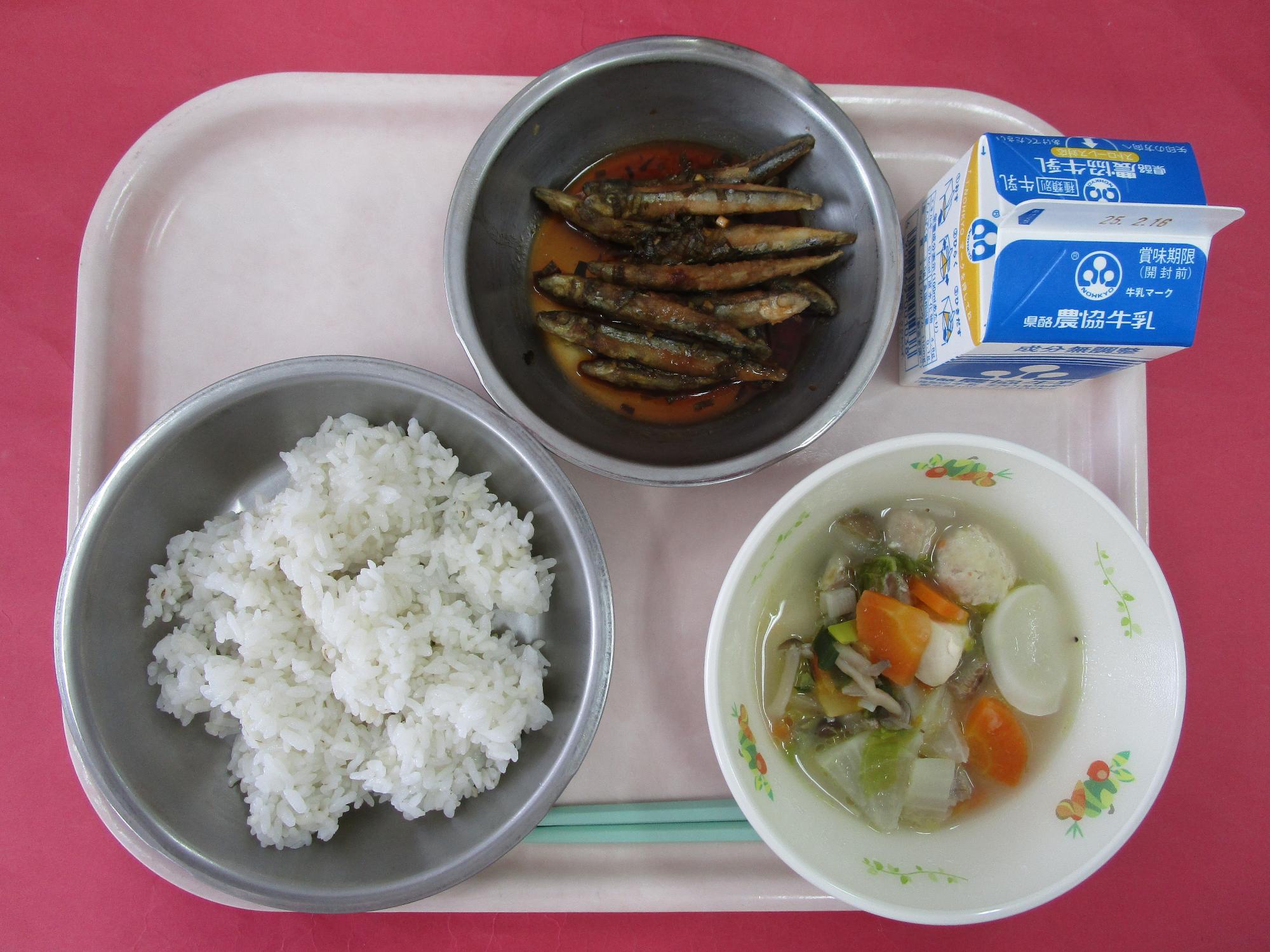 令和7年2月10日の給食画像A