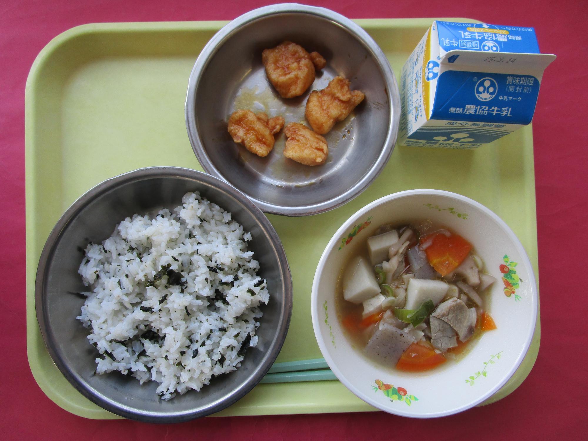 令和7年3月7日の給食画像B
