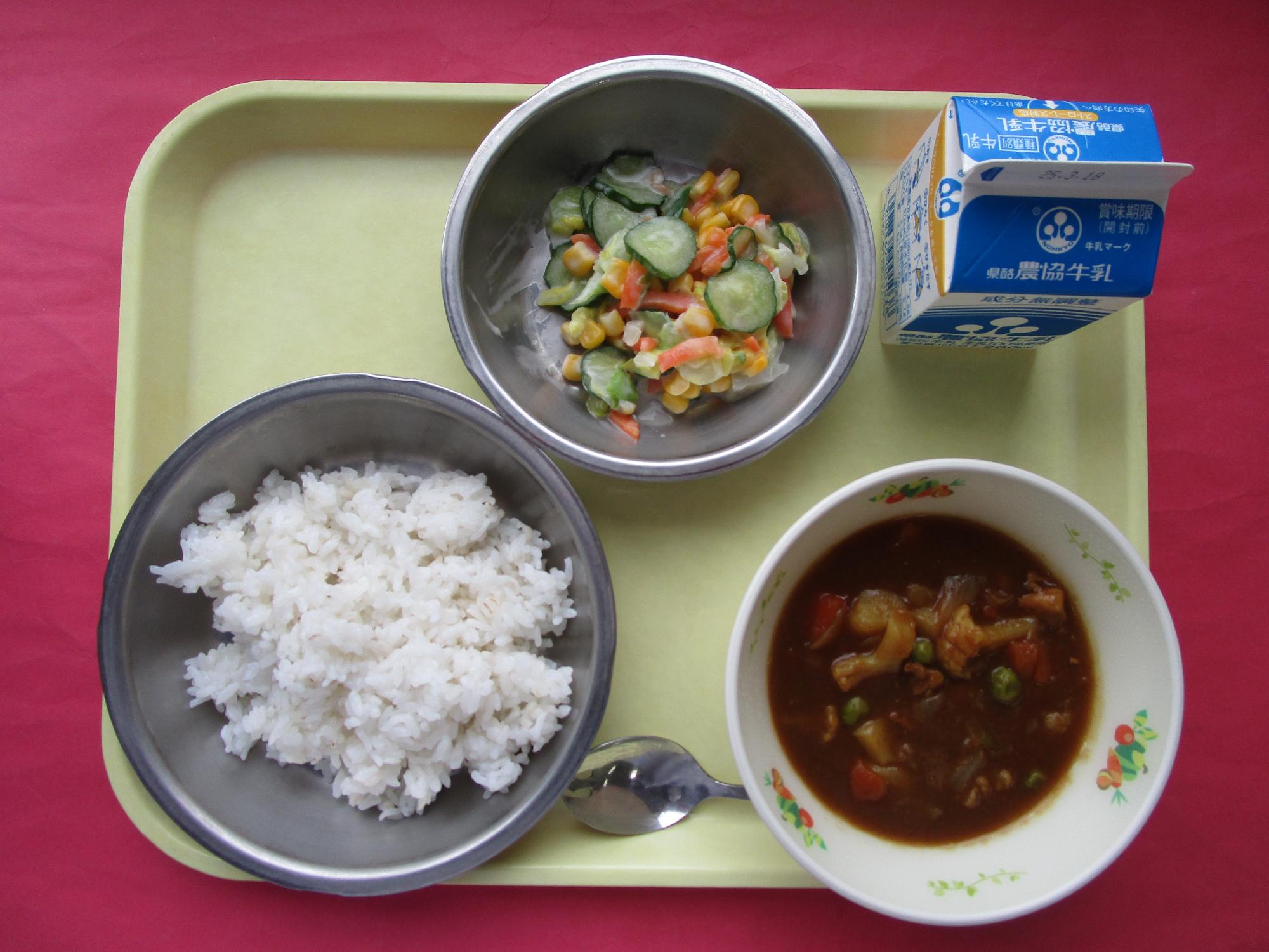 令和7年3月11日の給食画像B