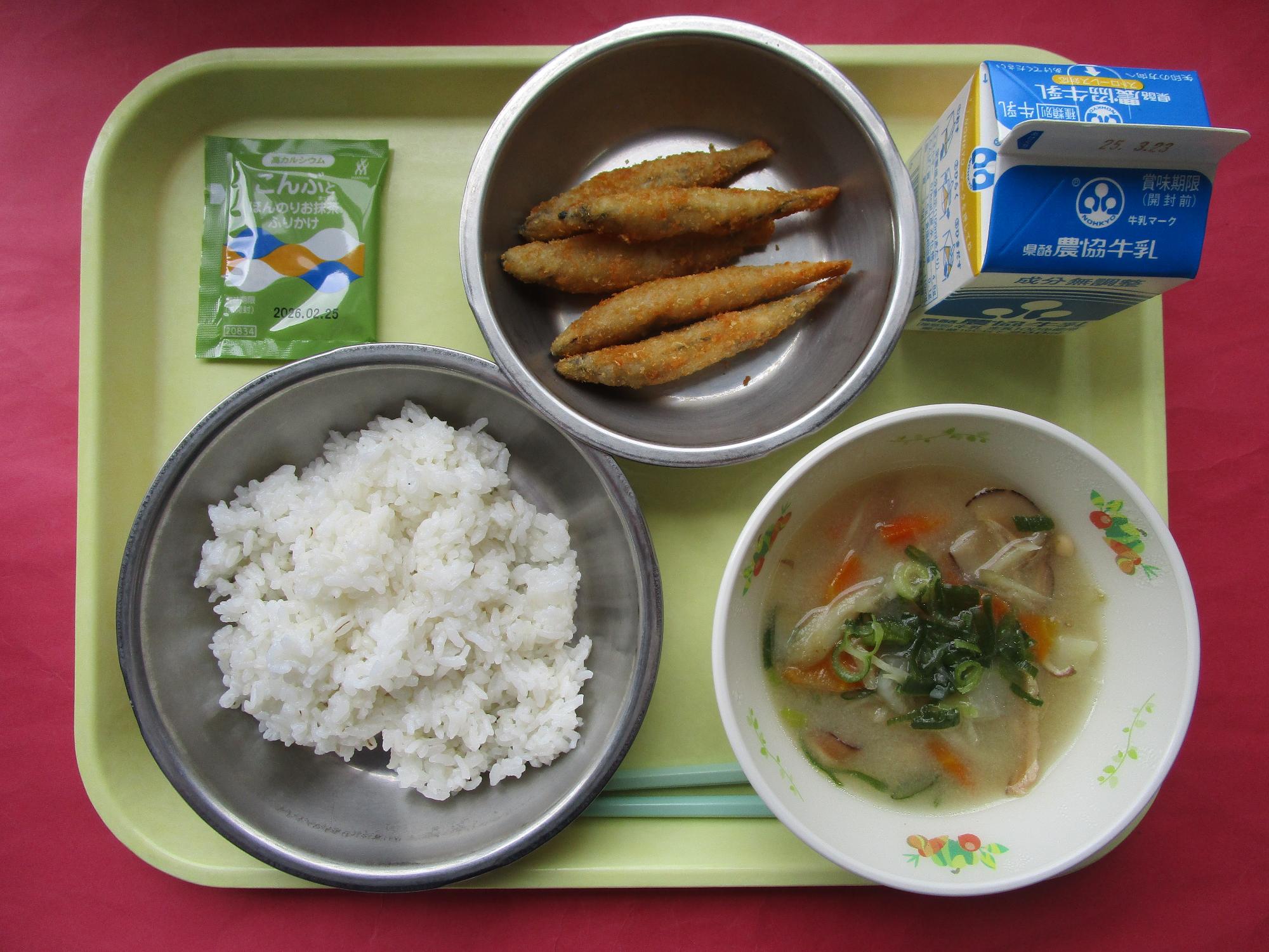令和7年3月17日の給食画像B