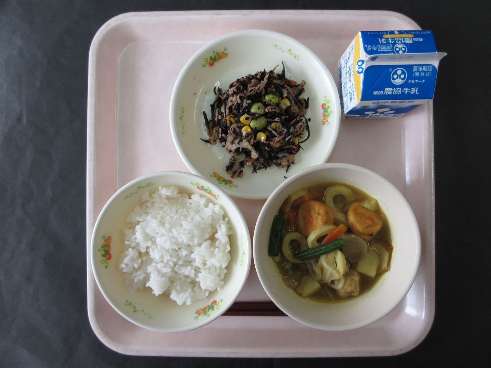 令和7年4月14日月曜日の給食画像