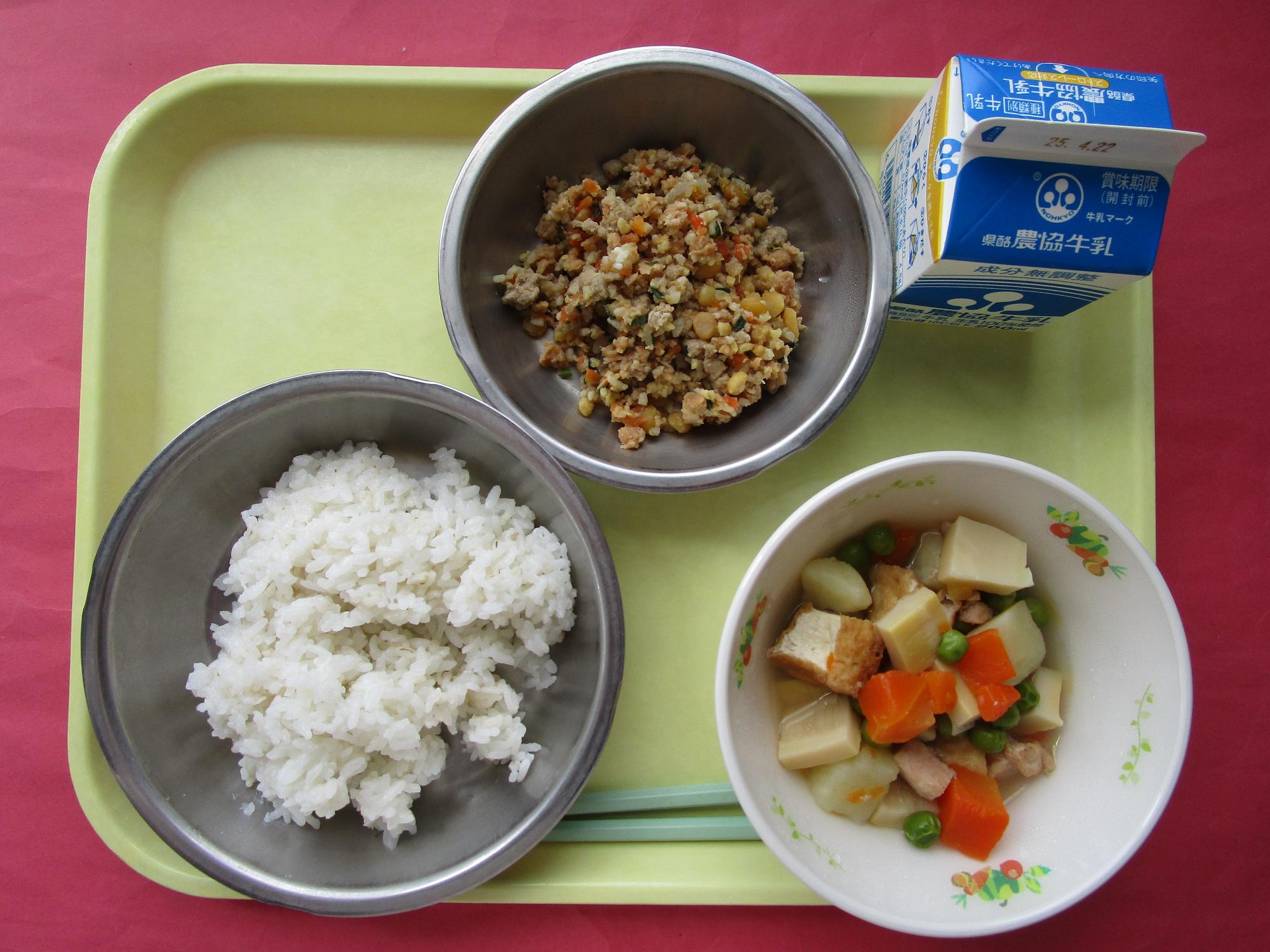 令和7年4月15日の給食画像B