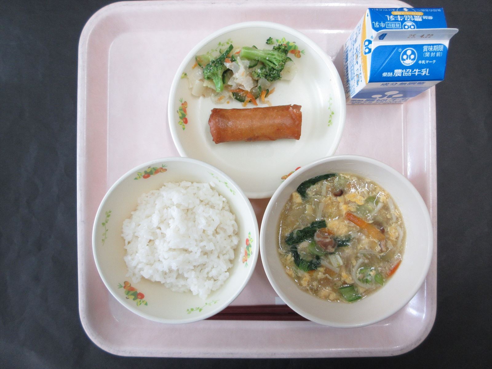 令和7年4月15日火曜日の給食画像