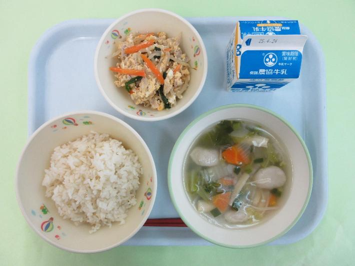 4月18日献立写真