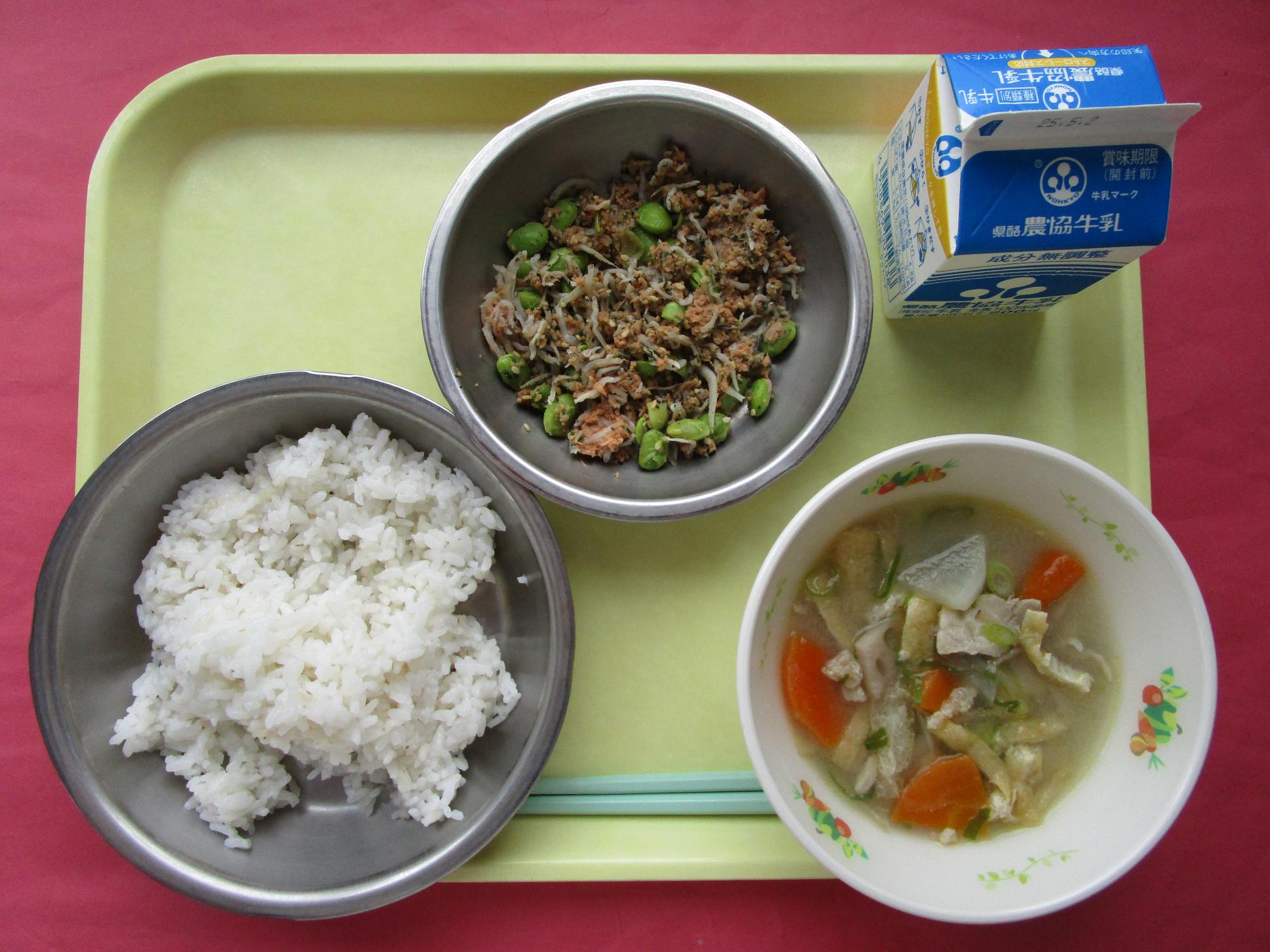 令和7年4月25日の給食画像B