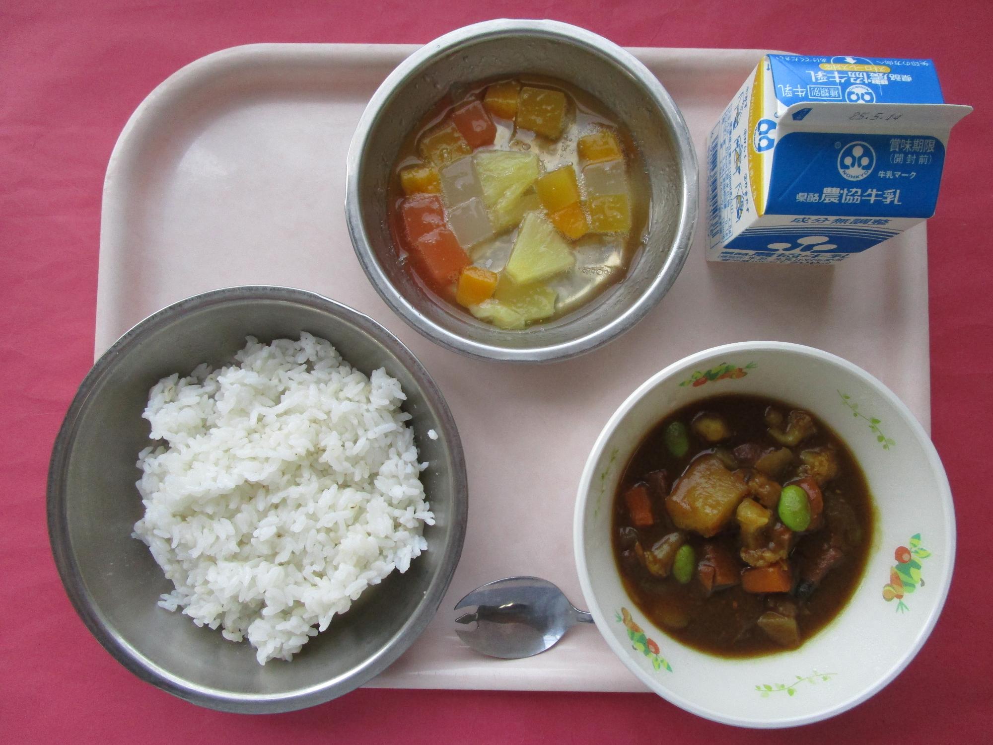 令和7年5月7日の給食画像A