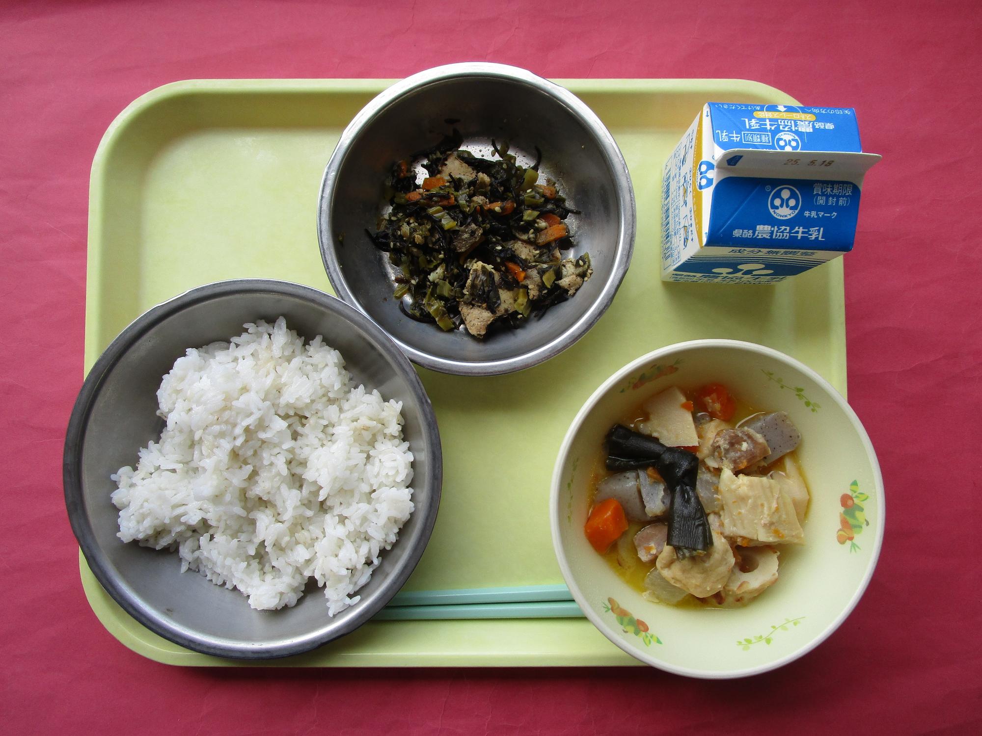 令和7年5月12日の給食画像B