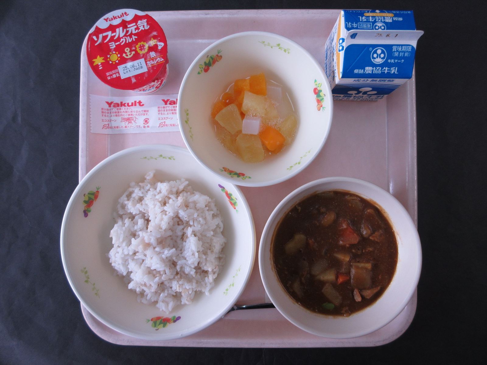 令和7年5月26日月曜日の給食画像