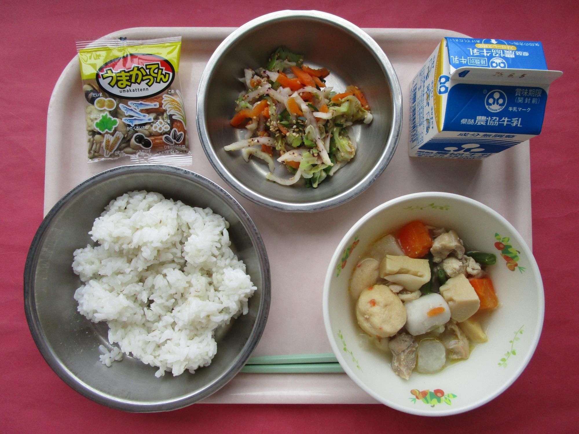 令和7年5月29日の給食画像A