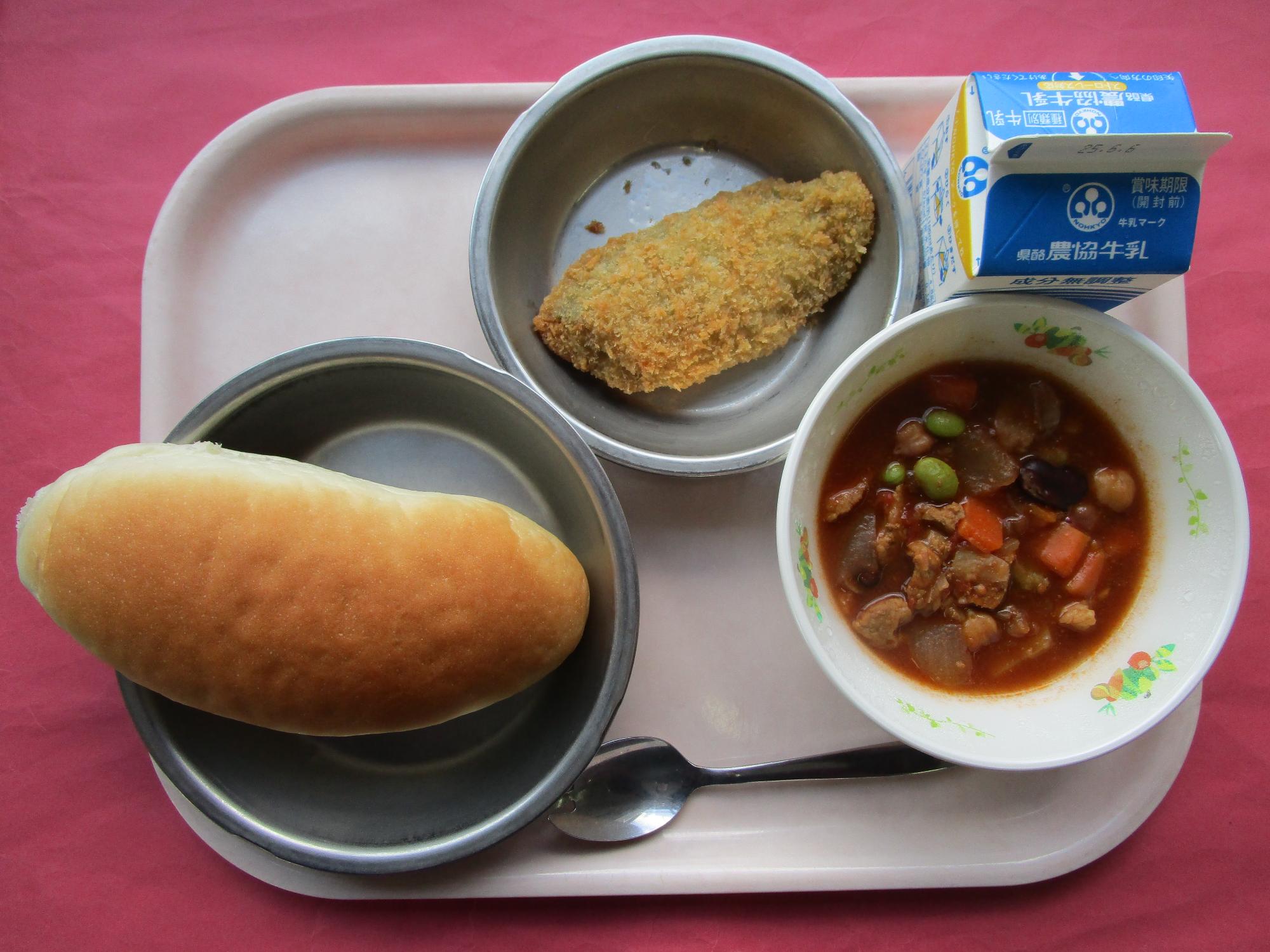 令和7年5月30日の給食画像A