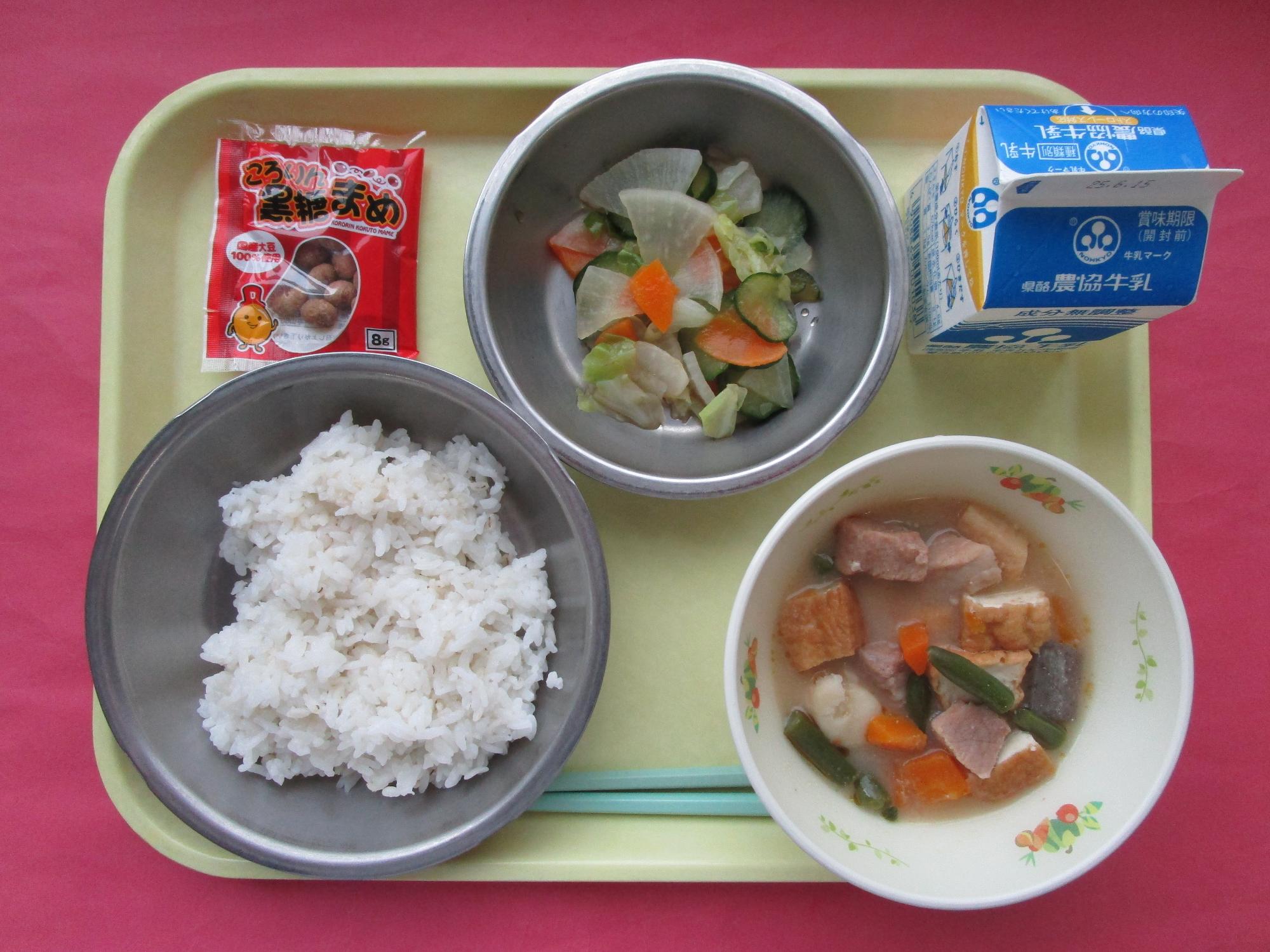 令和7年6月9日の給食画像B