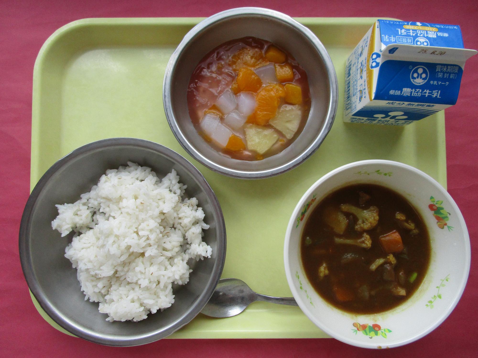 令和7年6月13日の給食画像B