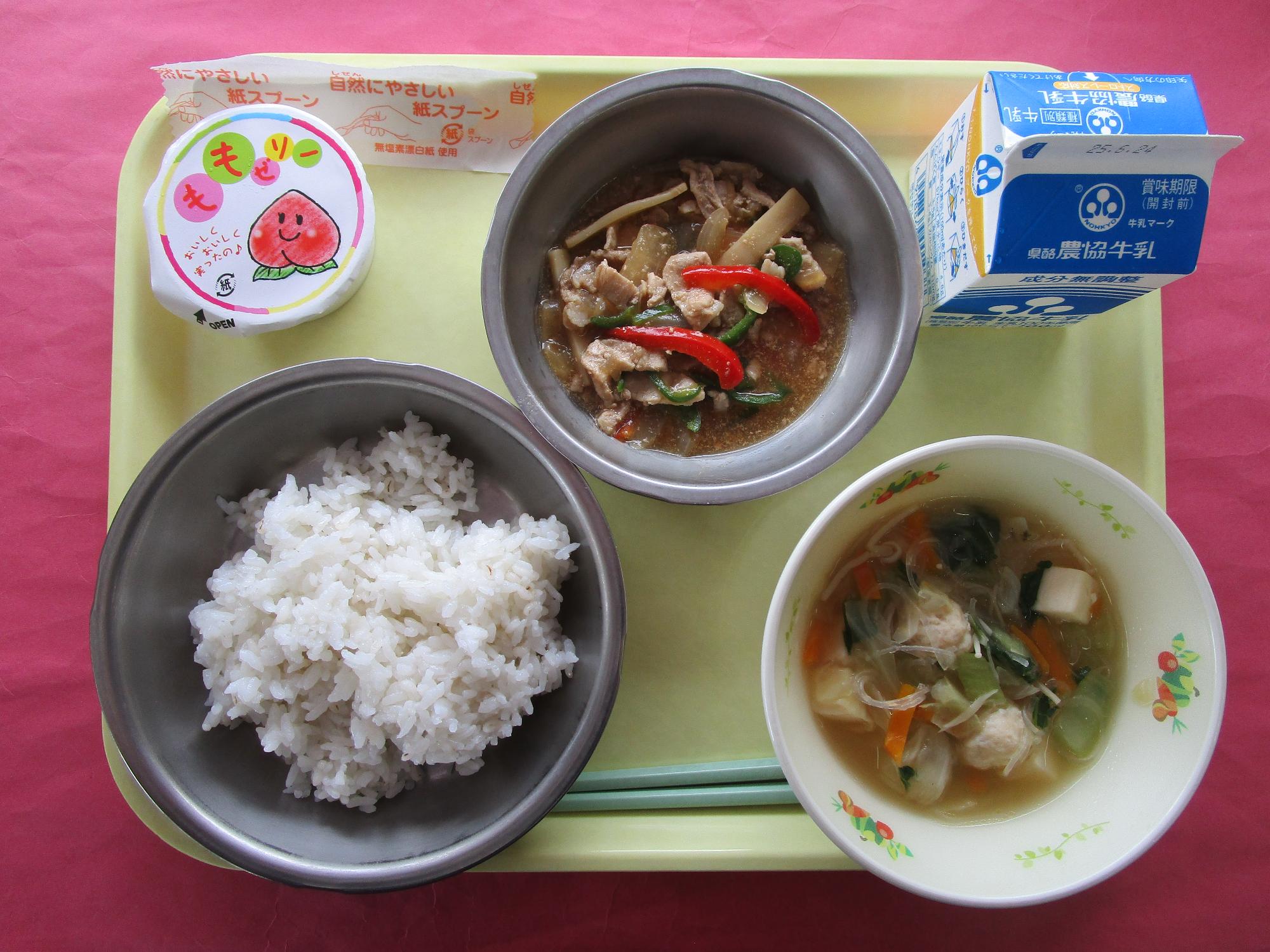 令和7年6月17日の給食画像B