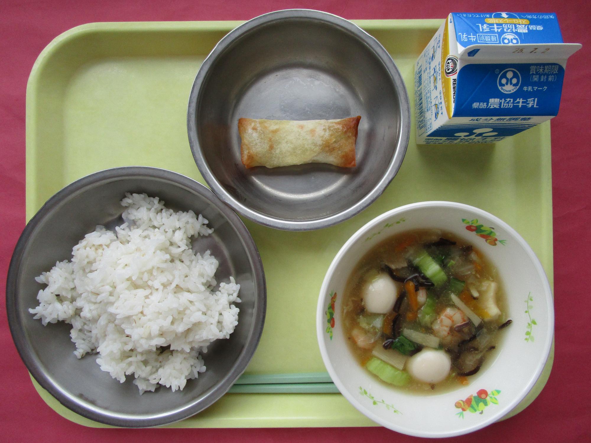 令和7年6月25日の給食画像B
