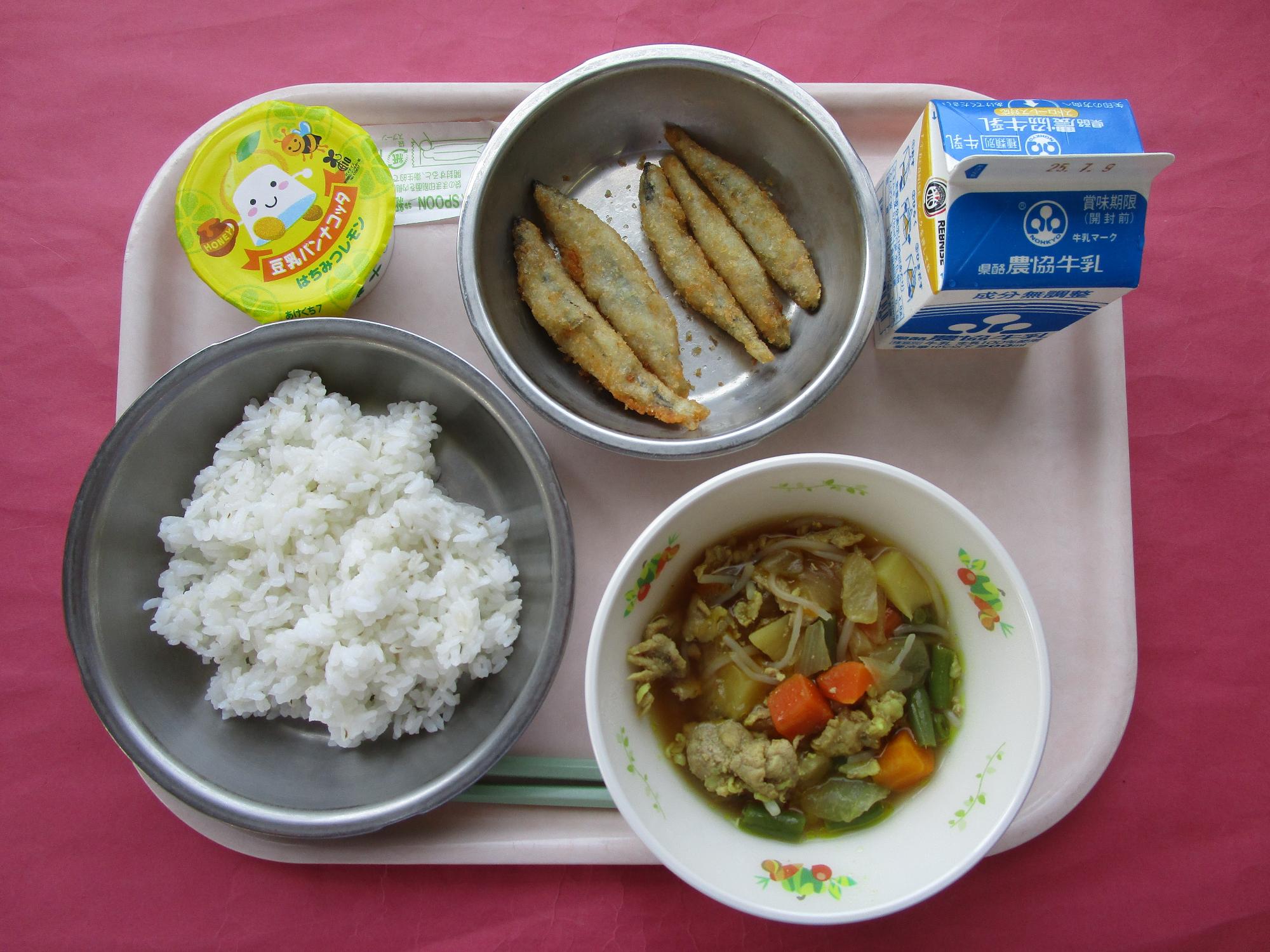 令和7年7月2日の給食画像A