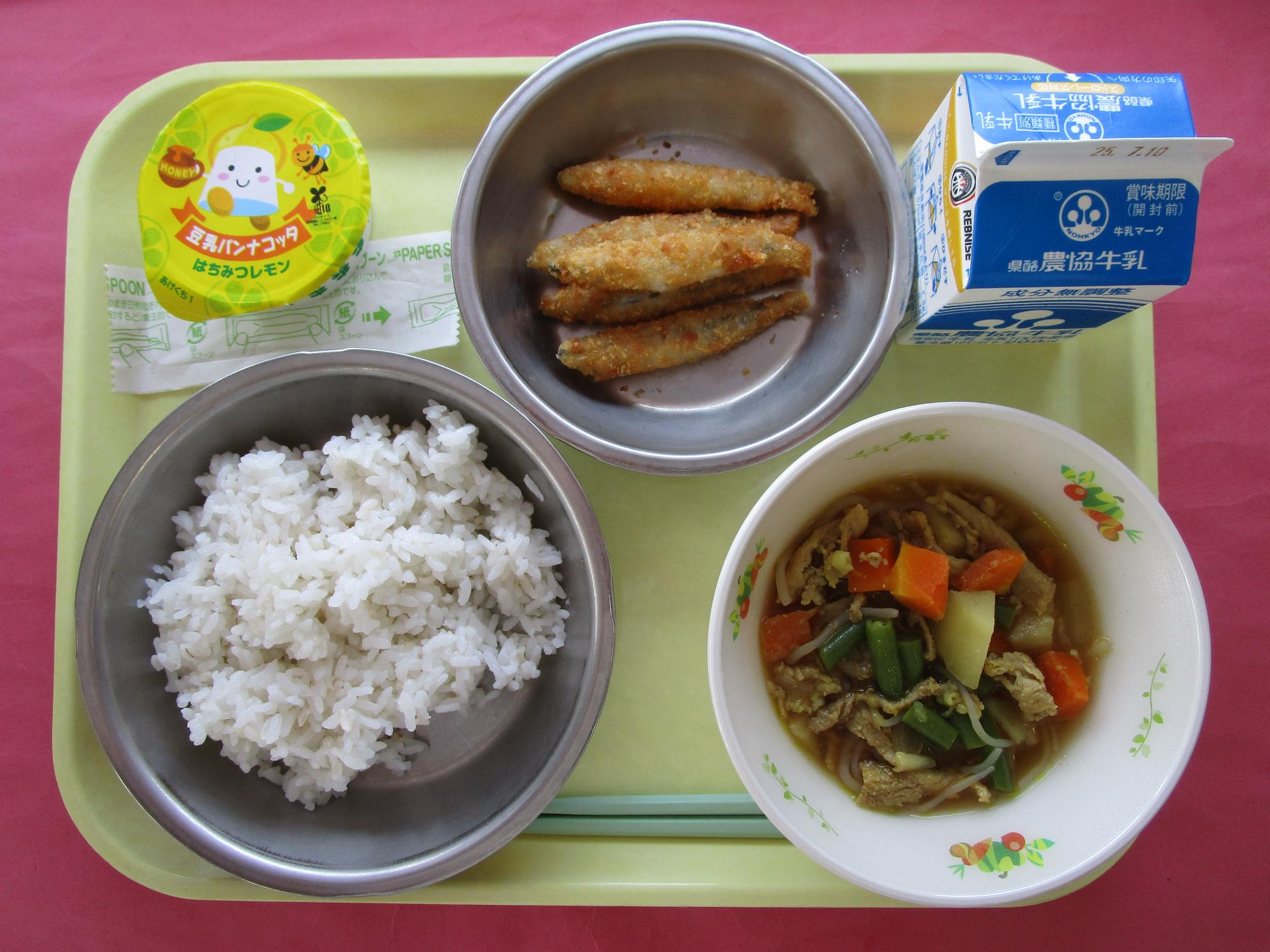 令和7年7月3日の給食画像B