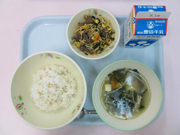 7月4日献立写真