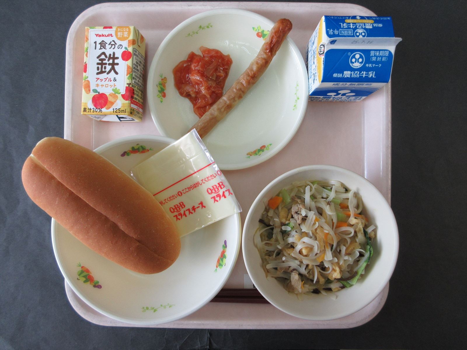 令和7年7月9日水曜日の給食画像