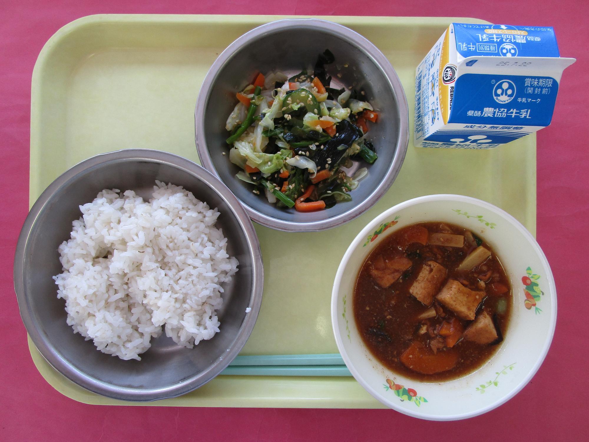令和7年7月15日の給食画像B