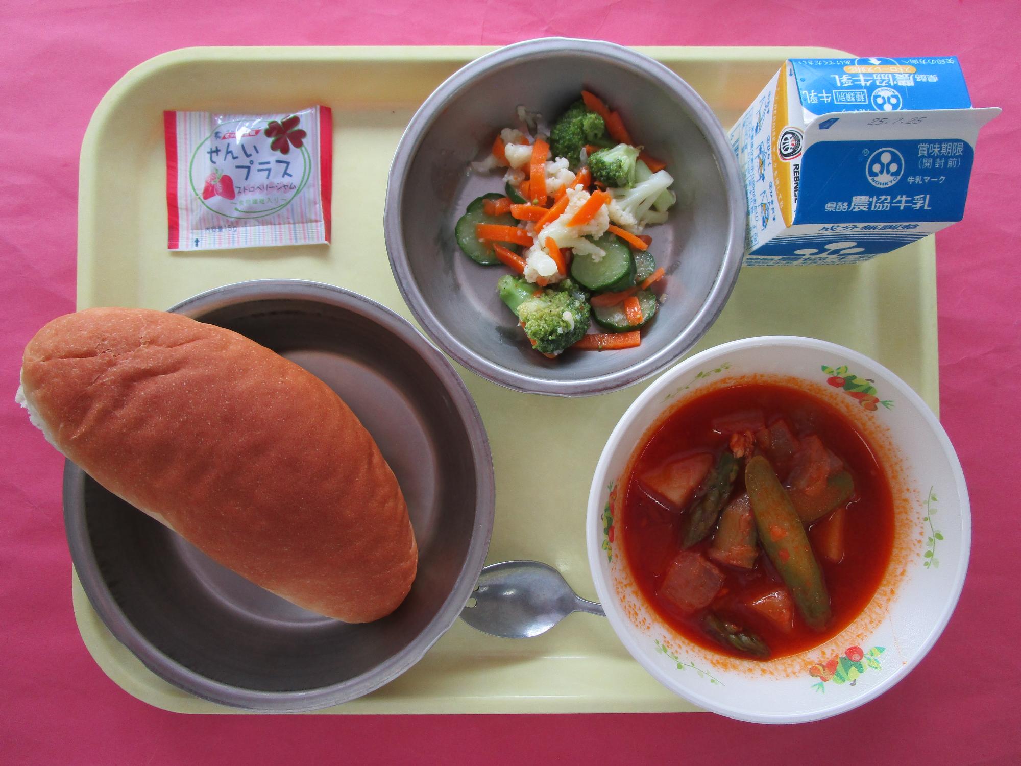 令和7年7月18日の給食画像B