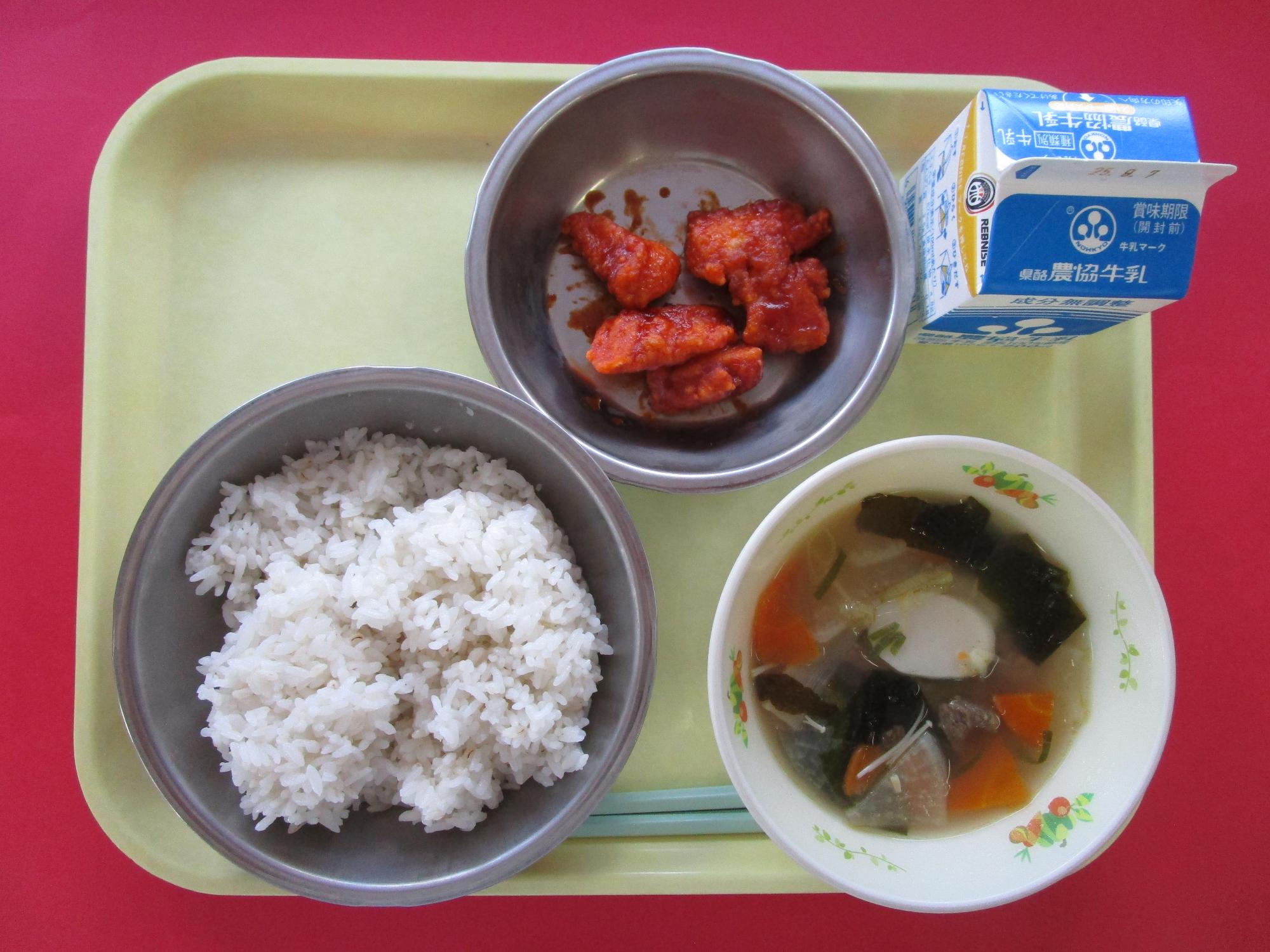 令和7年9月1日の給食画像B