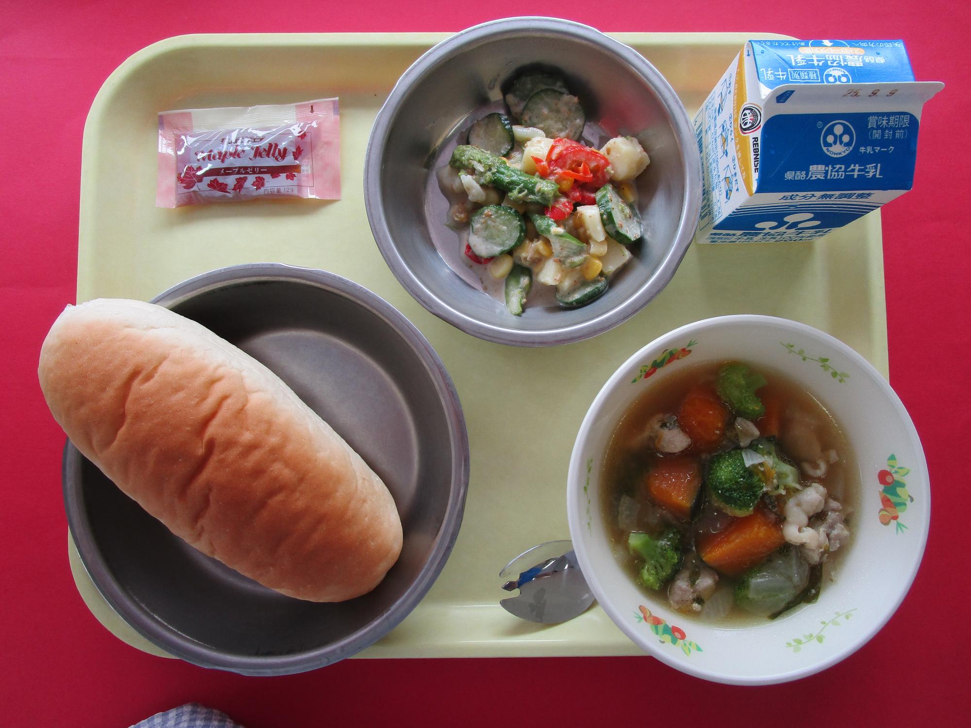 令和7年9月2日の給食画像B