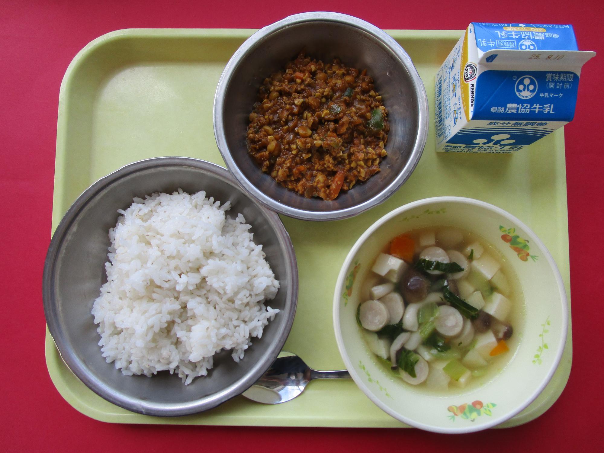 令和7年9月3日の給食画像B