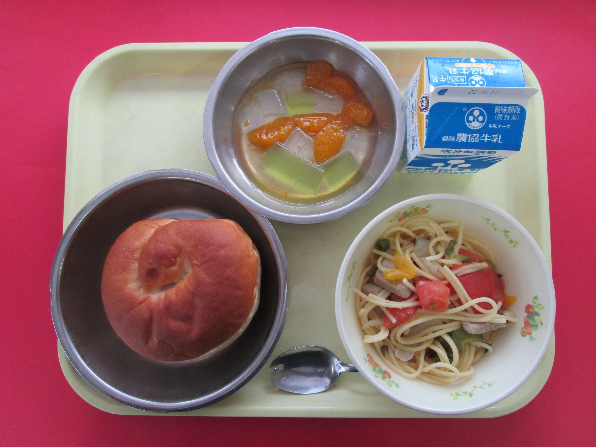 令和7年9月10日の給食画像B