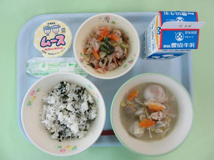 9月11日献立写真