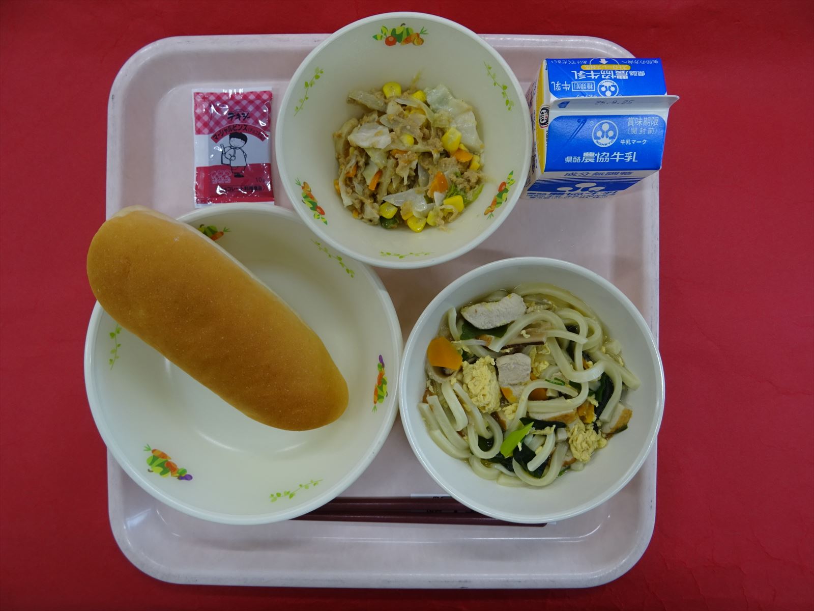 令和7年9月18日木曜日の給食画像