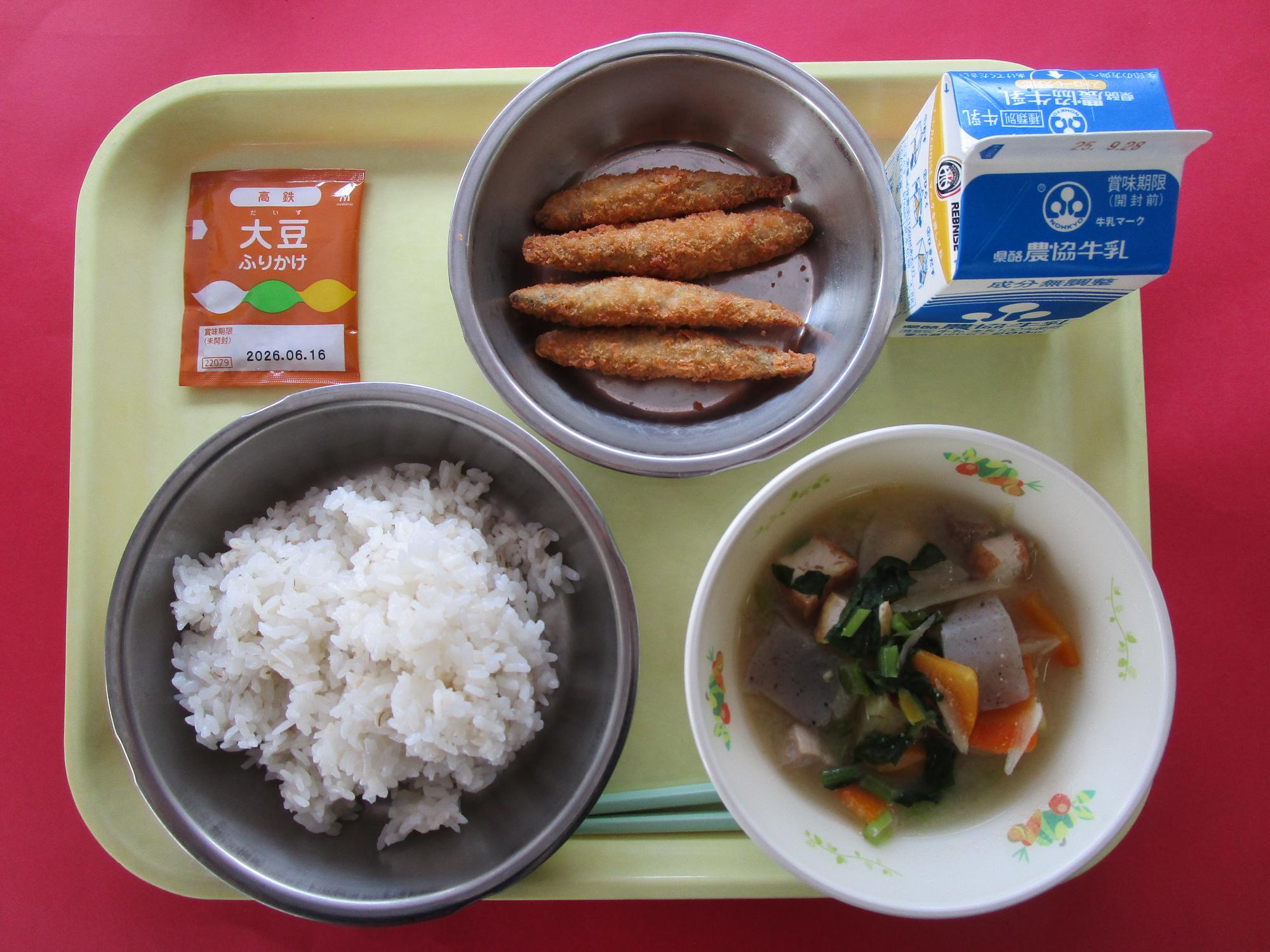 令和7年9月22日の給食画像B