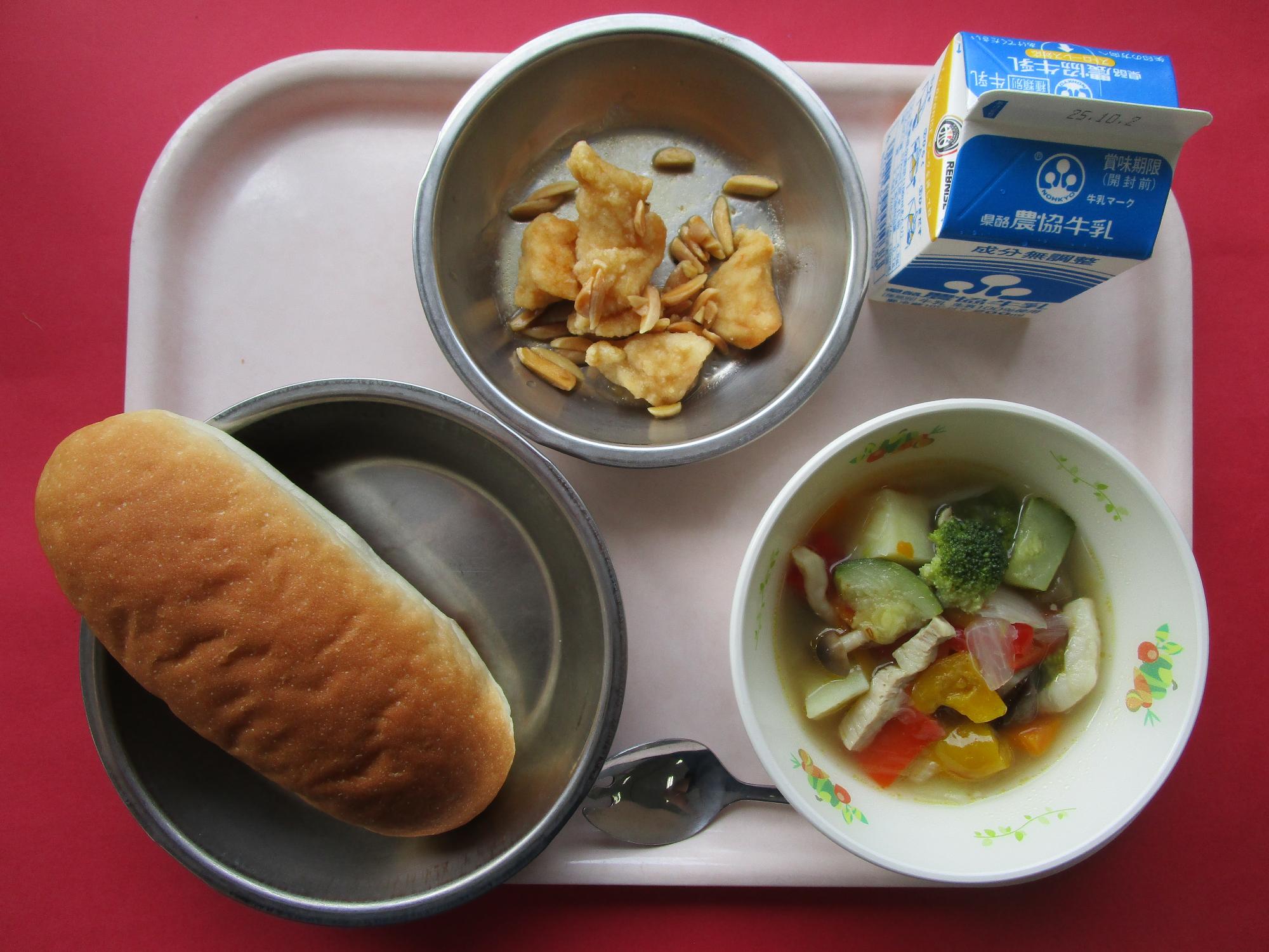 令和7年9月25日の給食画像A