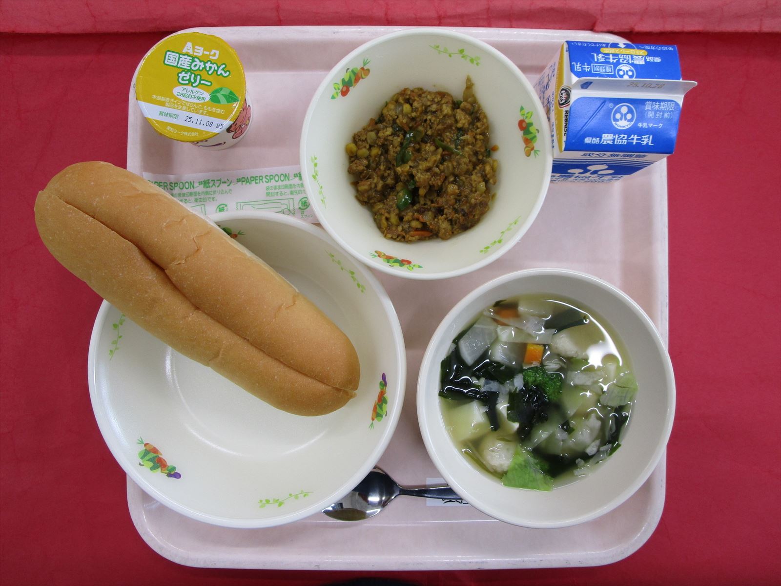 令和7年10月21日火曜日の給食画像