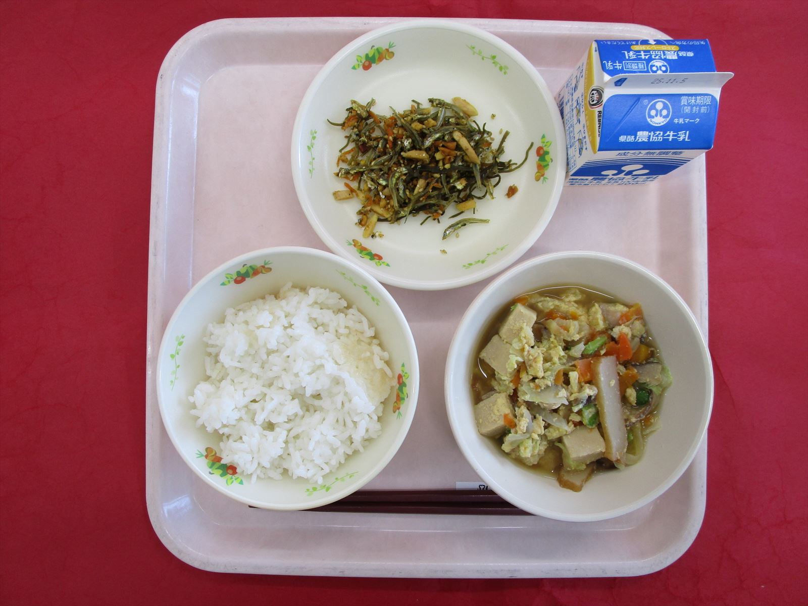 令和7年10月29日水曜日の給食画像