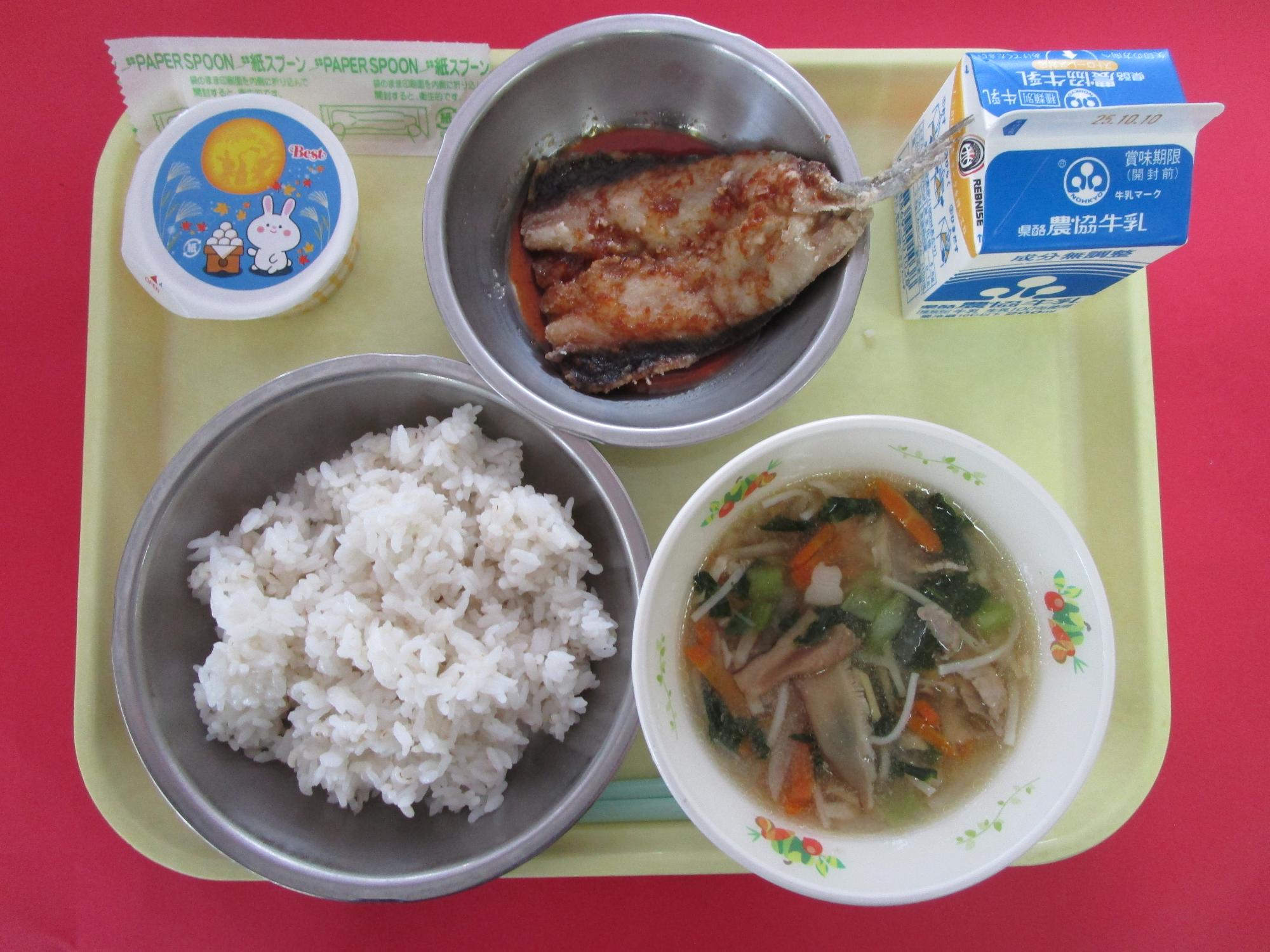 令和7年10月3日の給食画像B