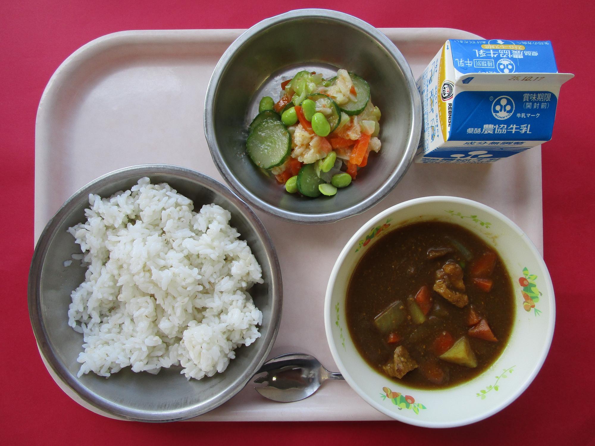 令和7年10月10日の給食画像A