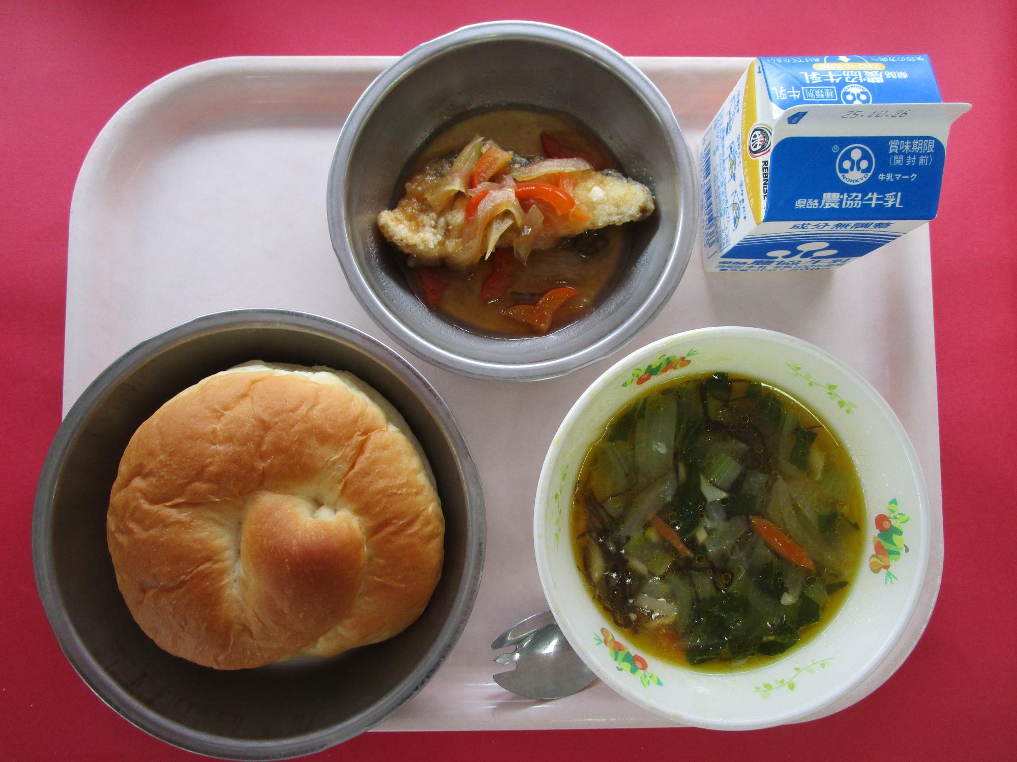 令和7年10月20日の給食画像A