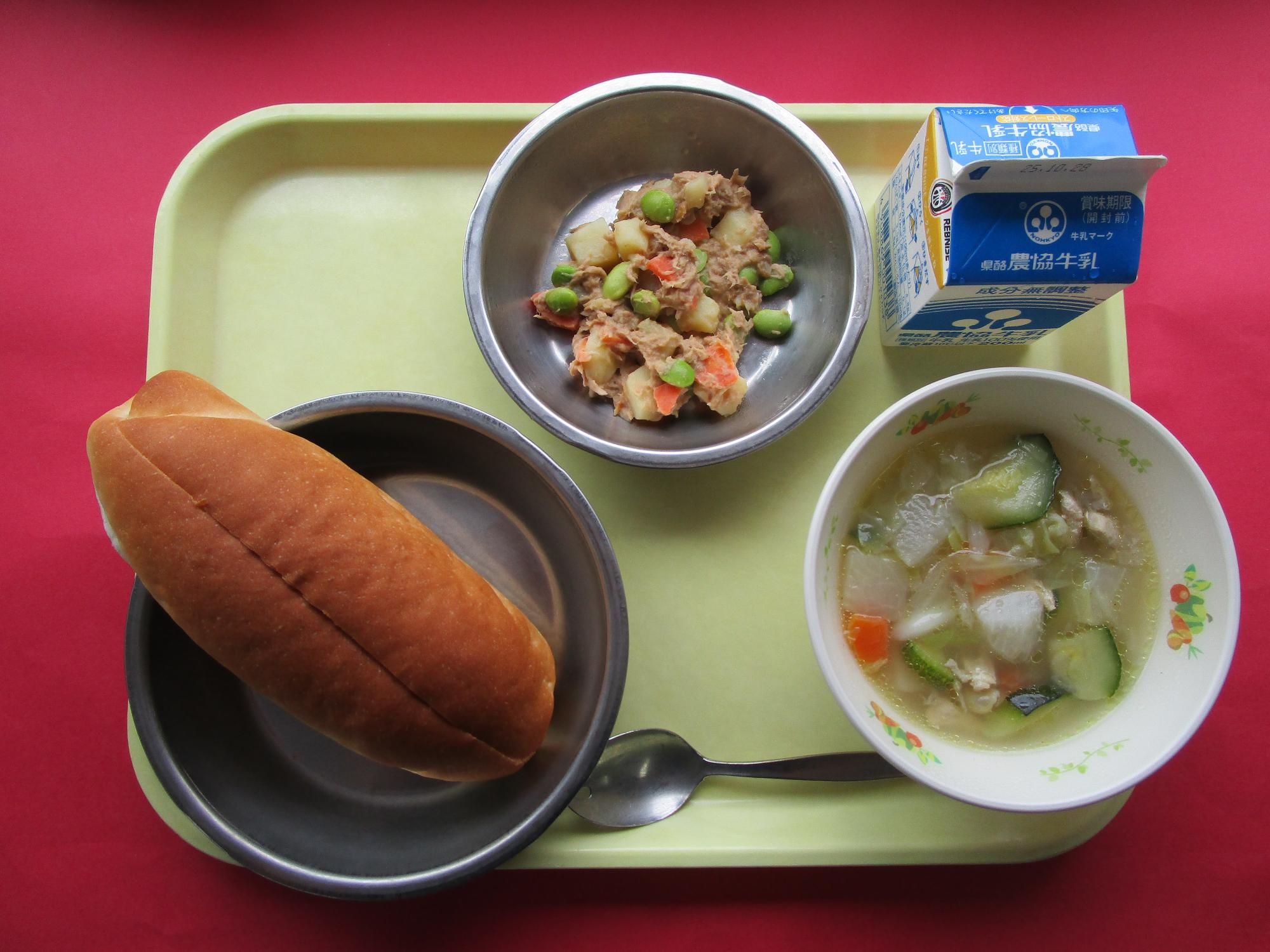 令和7年10月21日の給食画像B