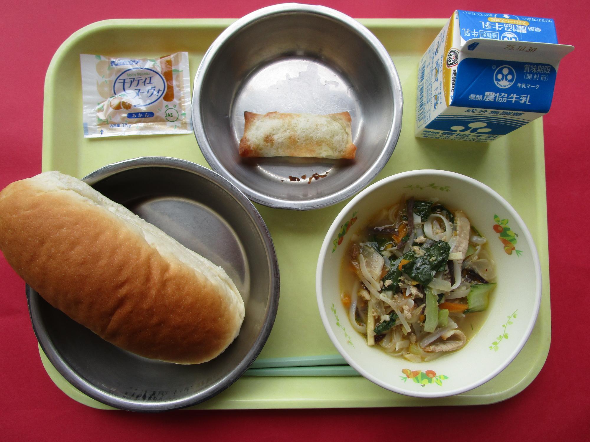 令和7年10月23日の給食画像B