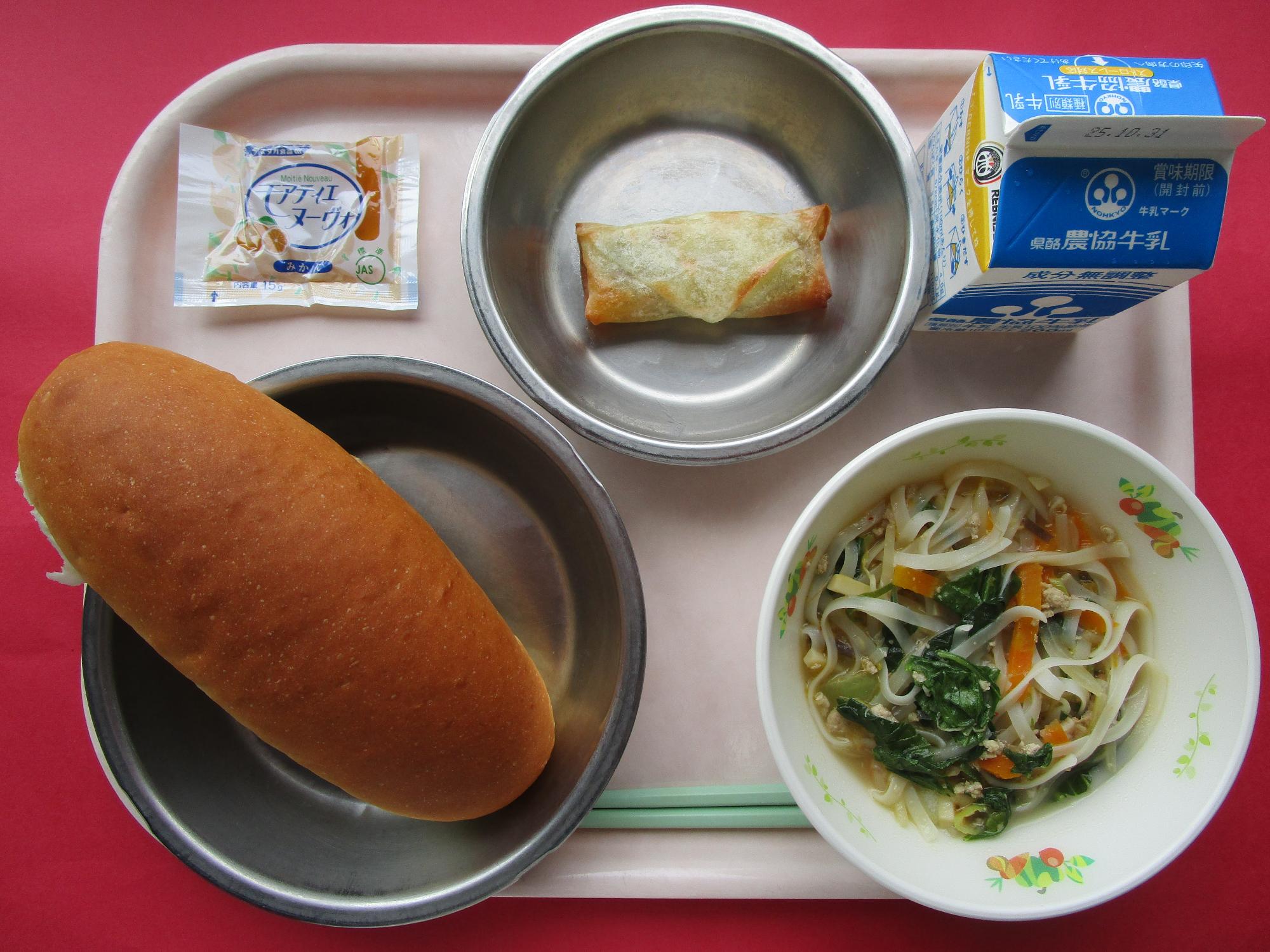 令和7年10月24日の給食画像A