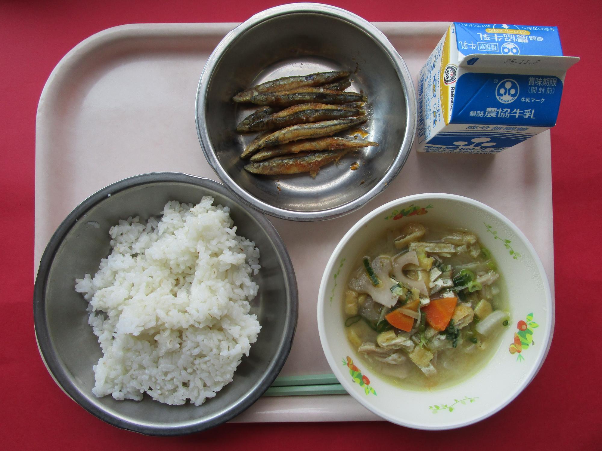 令和7年10月27日の給食画像A