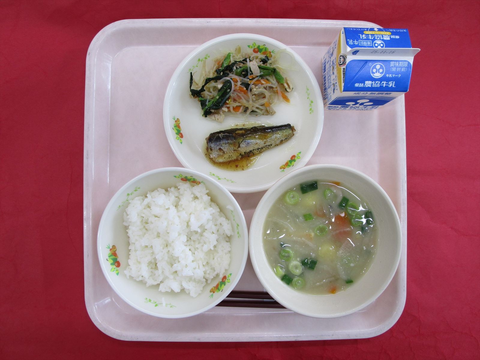 令和7年11月10日月曜日の給食画像